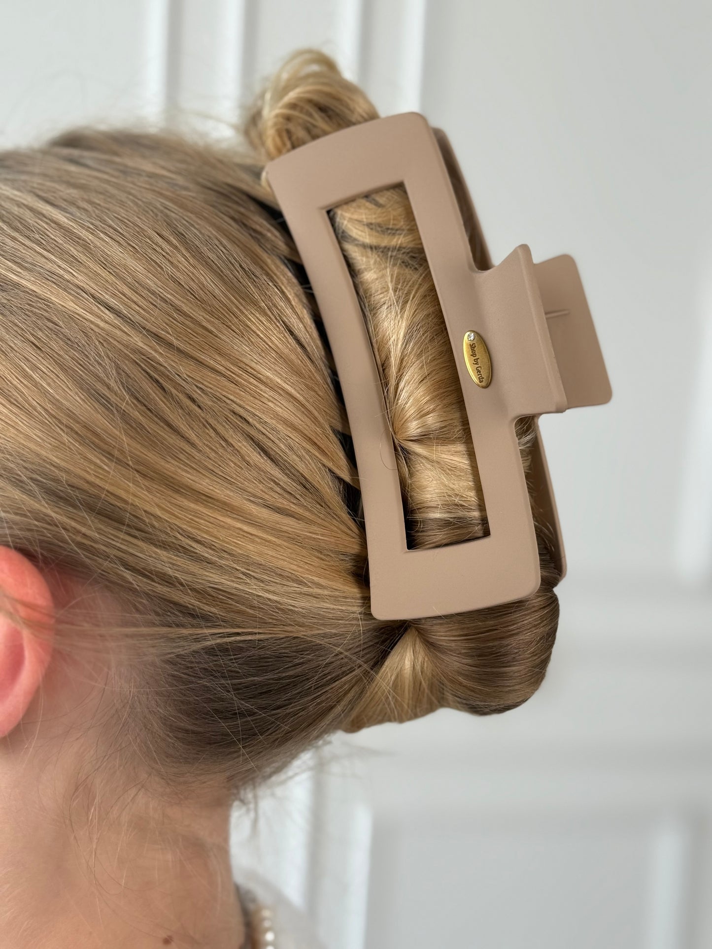 Super MEGA 13 cm kapkap ilgiems ir storiems plaukams