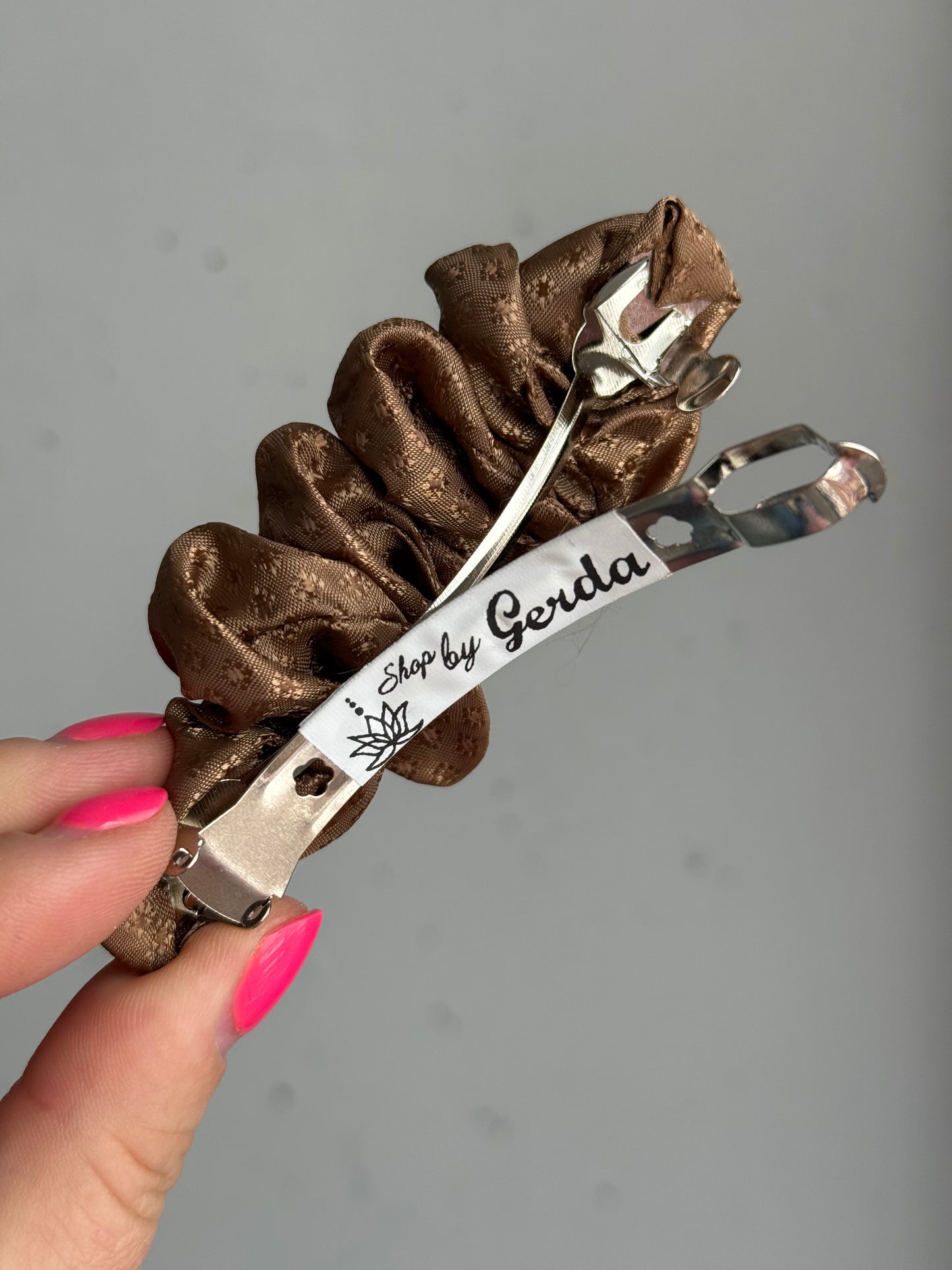 Šokoladinis deimantas segtukas raukinukas