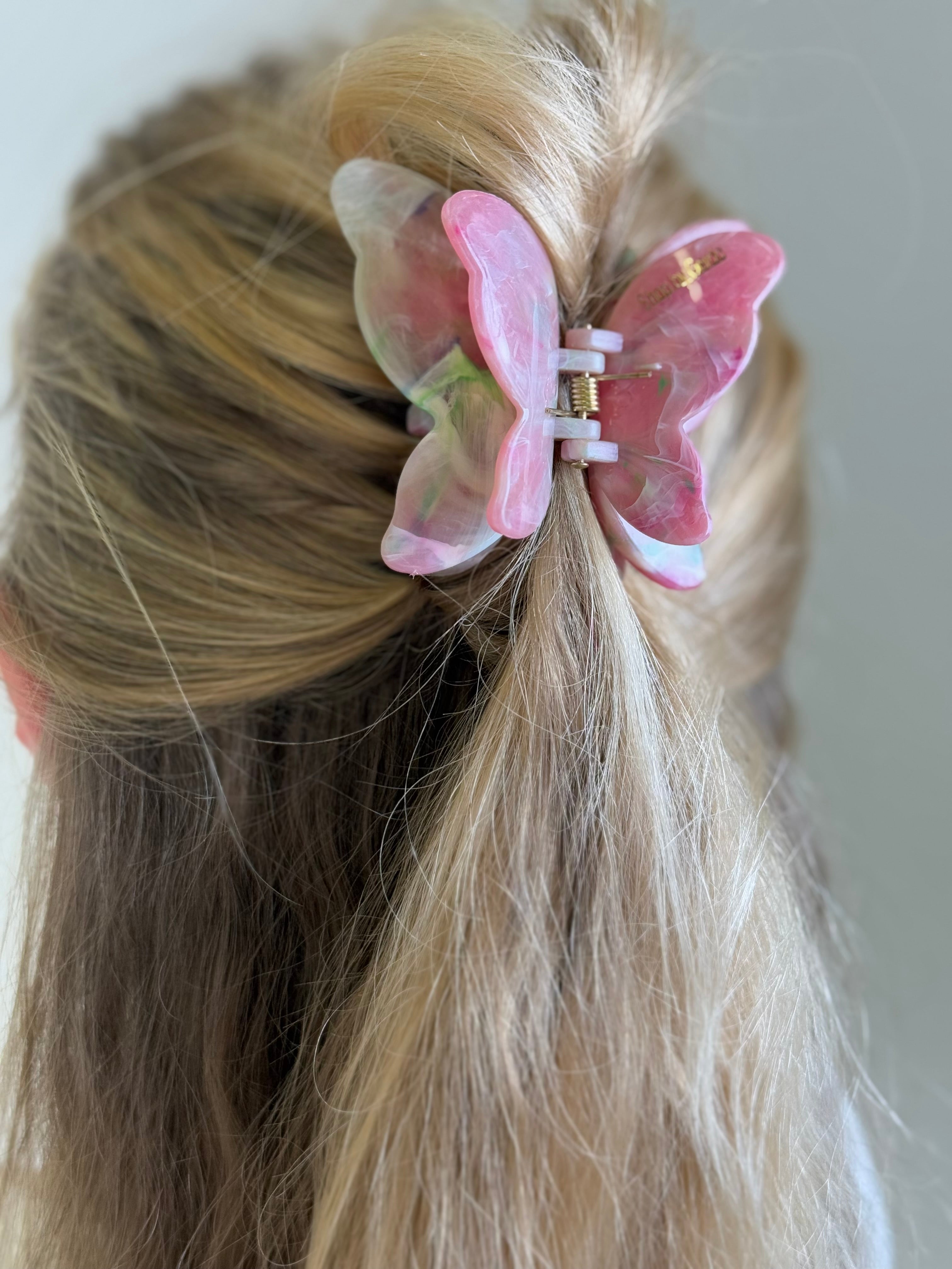 Rožinis drugelis kapkap