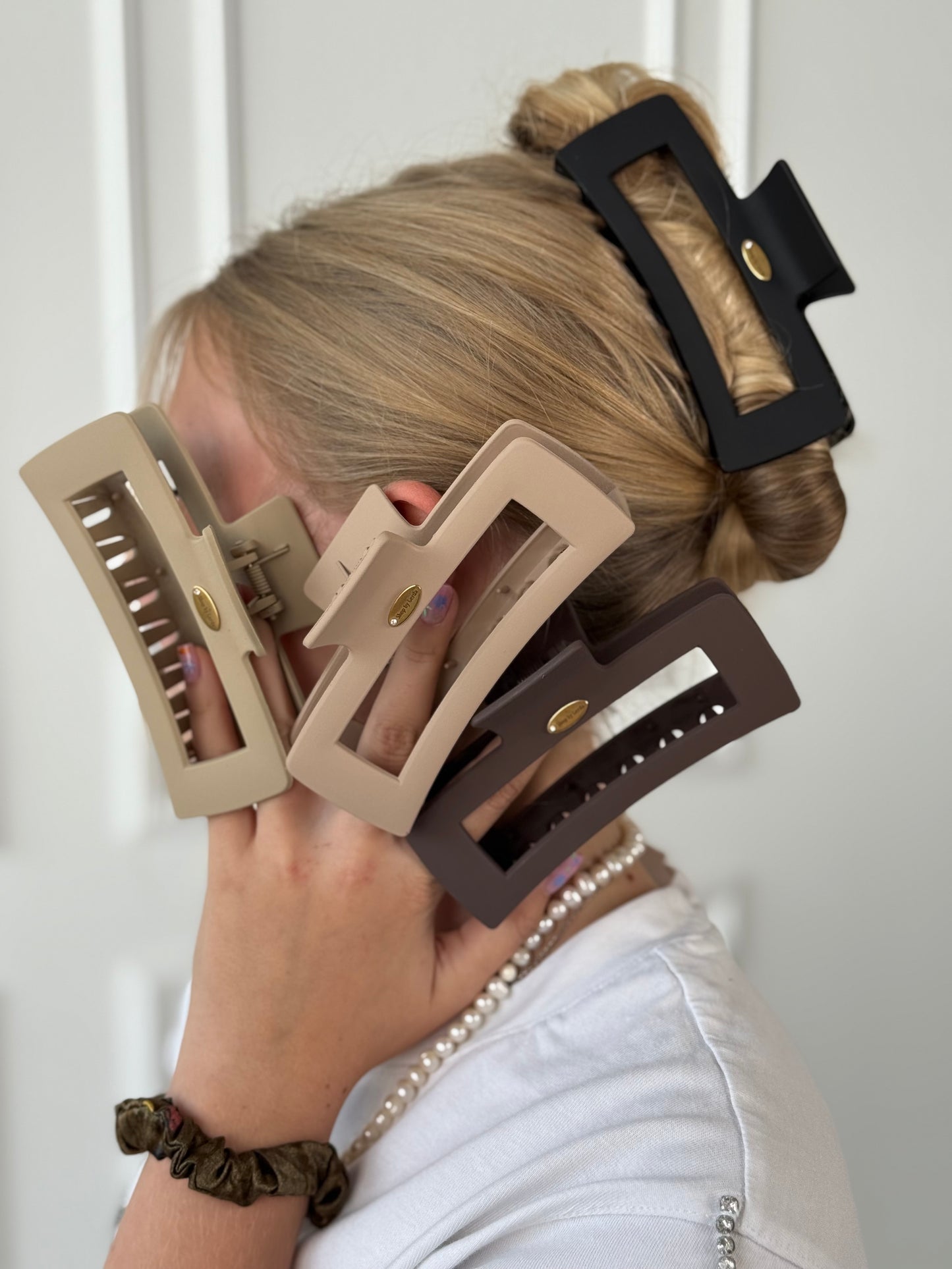 Super MEGA 13 cm kapkap ilgiems ir storiems plaukams