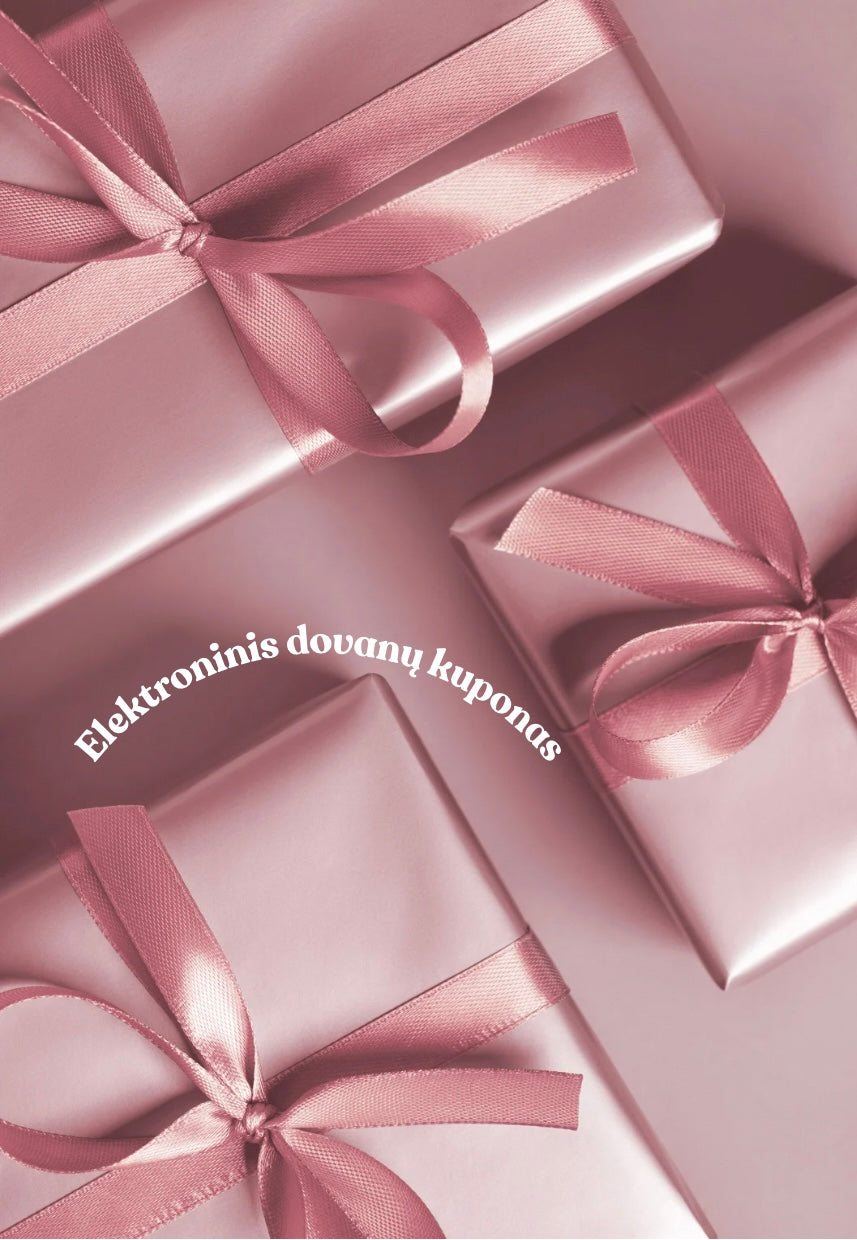 Elektroninis Shop by Gerda dovanų kuponas 🎁