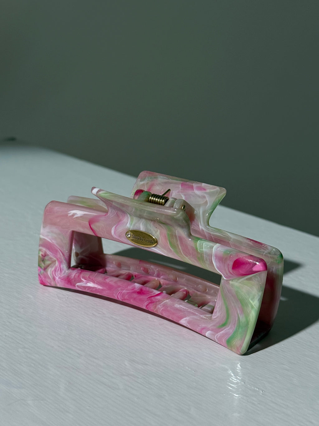 Green & Pink Marble kapkap 10,5cm
