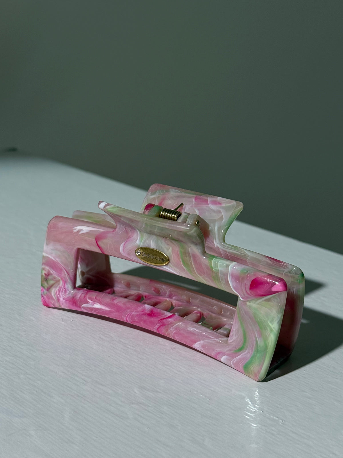 Green & Pink Marble kapkap 10,5cm