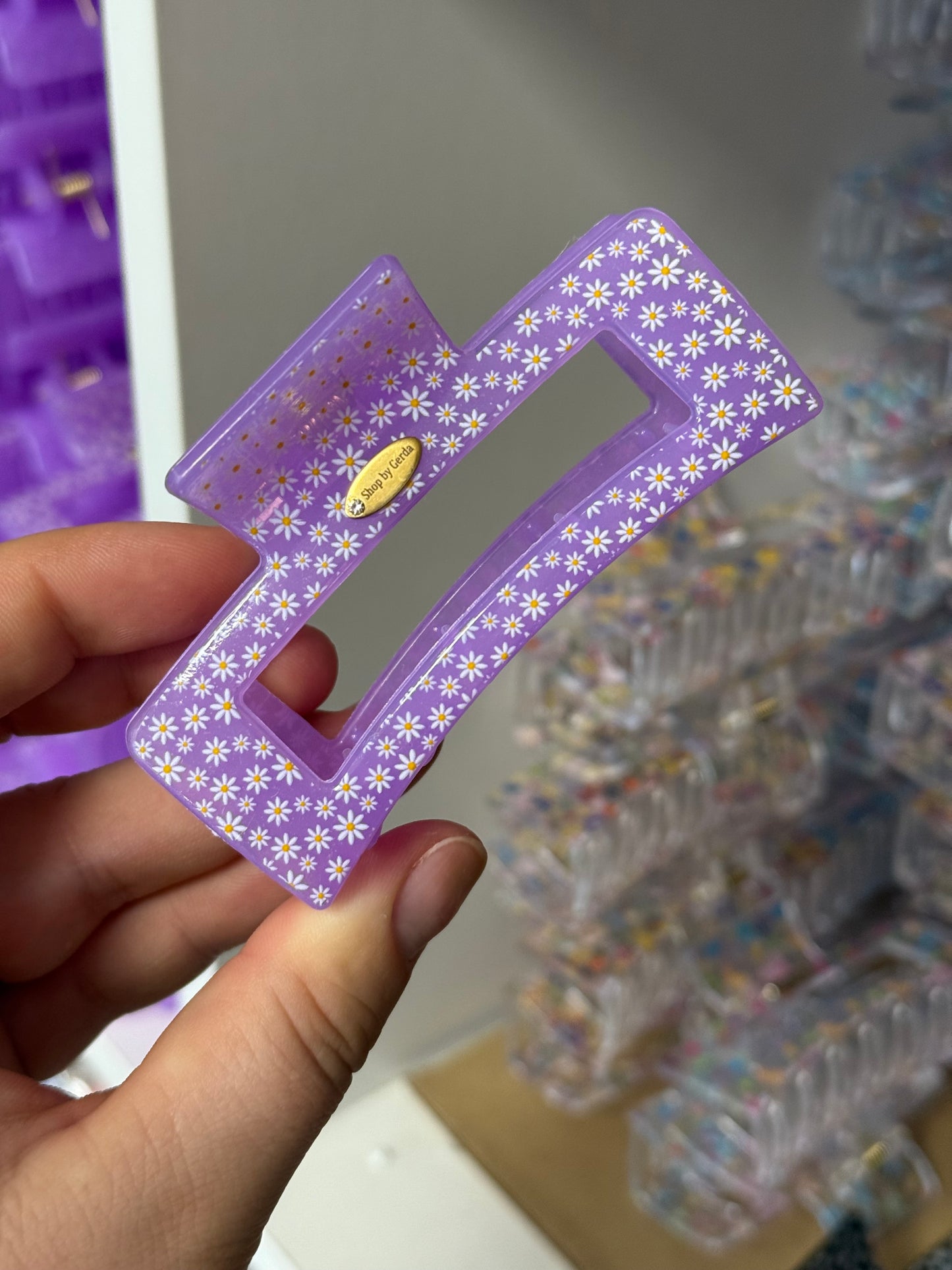 Alyvinis kapkap su ramunėlėmis 8,5cm