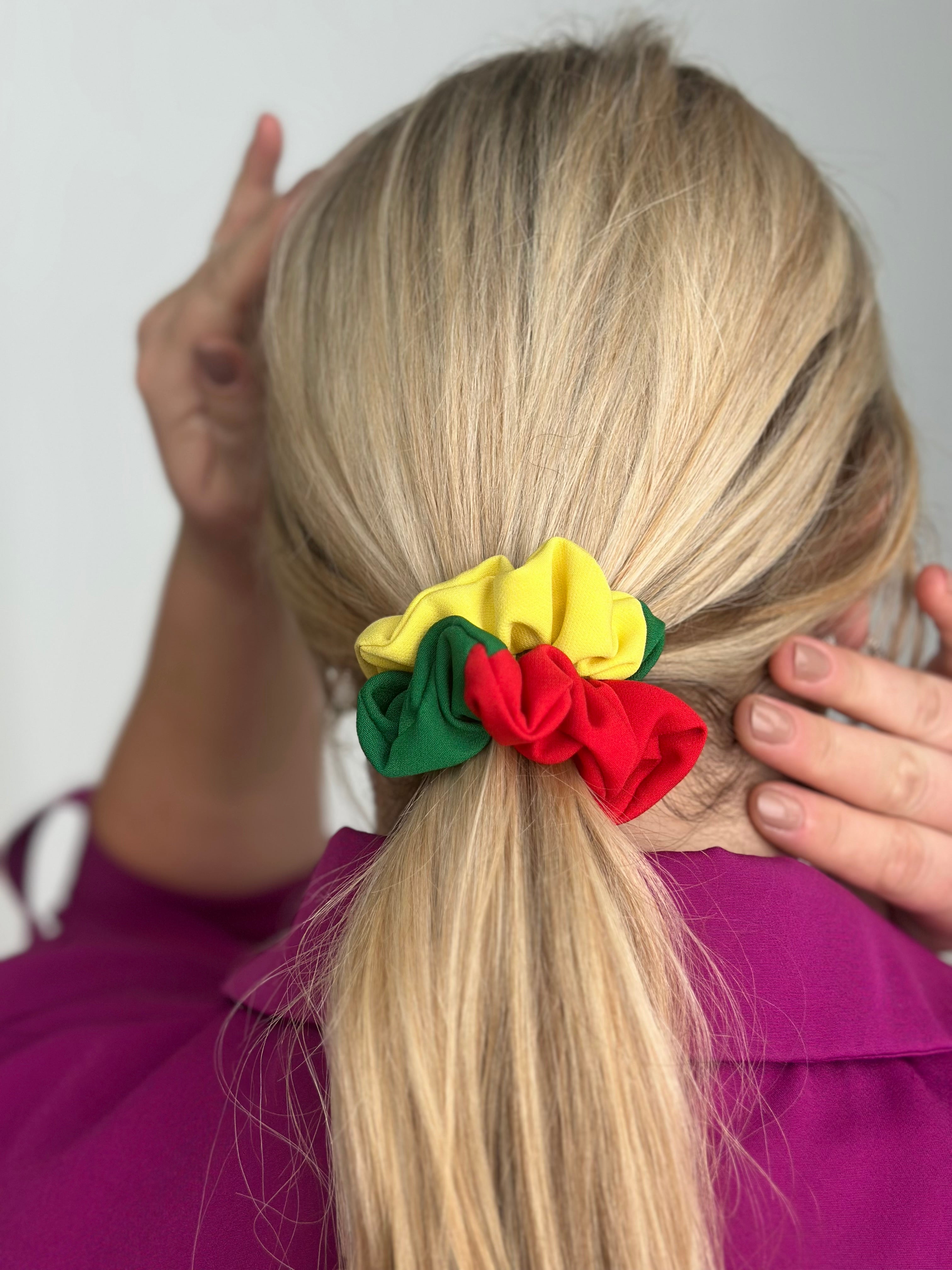 Lietuvos vėliavos spalvų gumelė 💛💚❤️