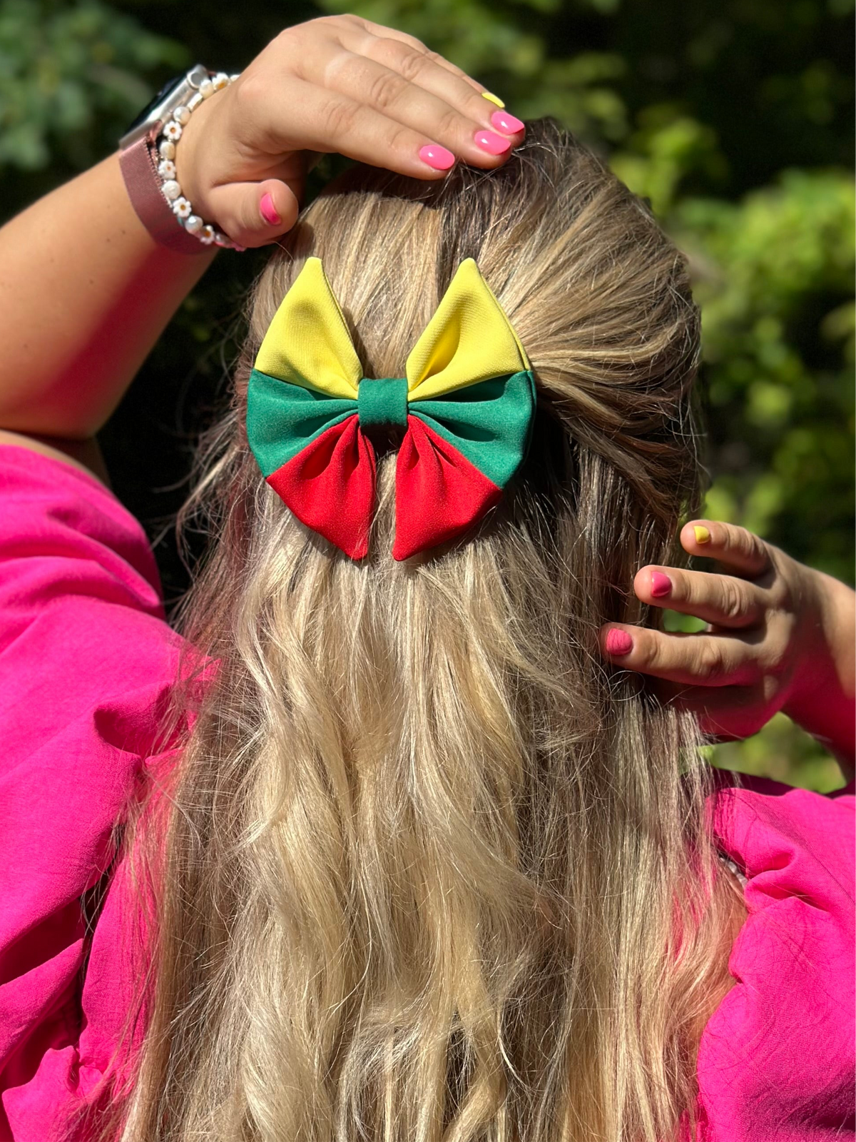 Lietuvos vėliavos spalvų kaspinas 💛💚❤️
