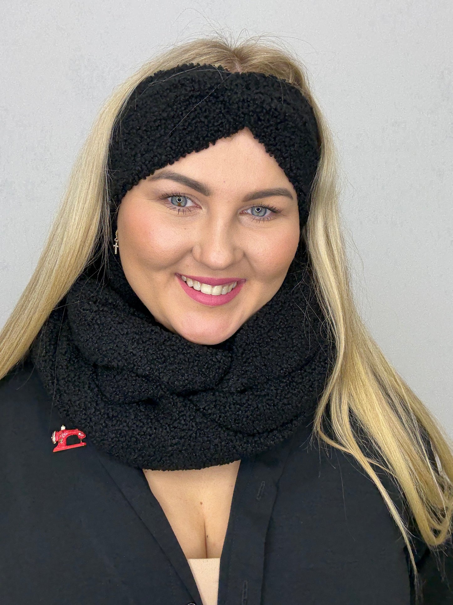 Juoda Teddy 🧸galvajuostė