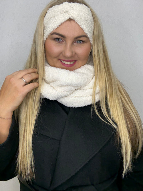 Balta Teddy 🧸 galvajuostė