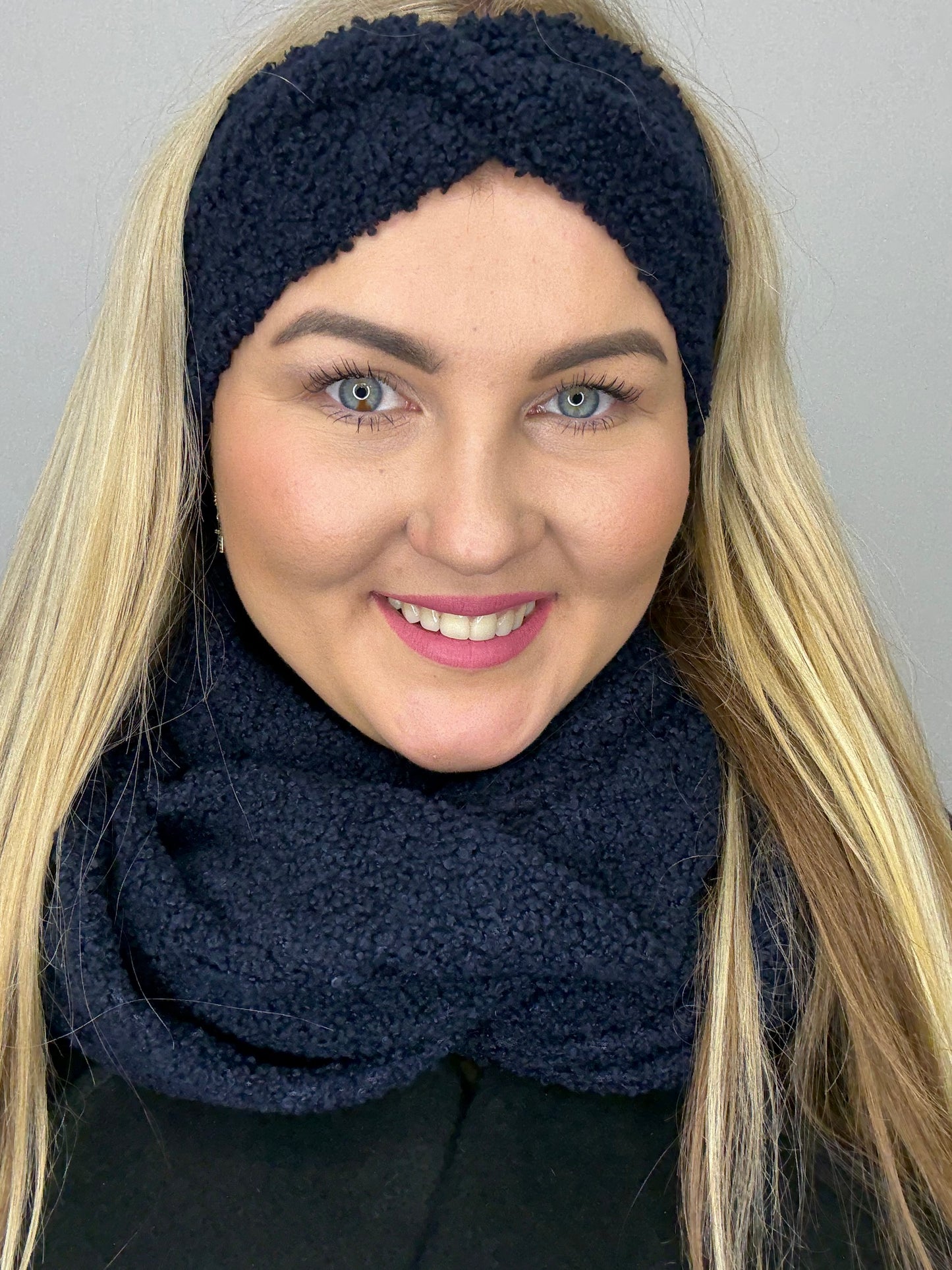 Tamsiai mėlyna Teddy 🧸 galvajuostė