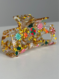 Auksinis Kalėdinis kapkap 8,5cm