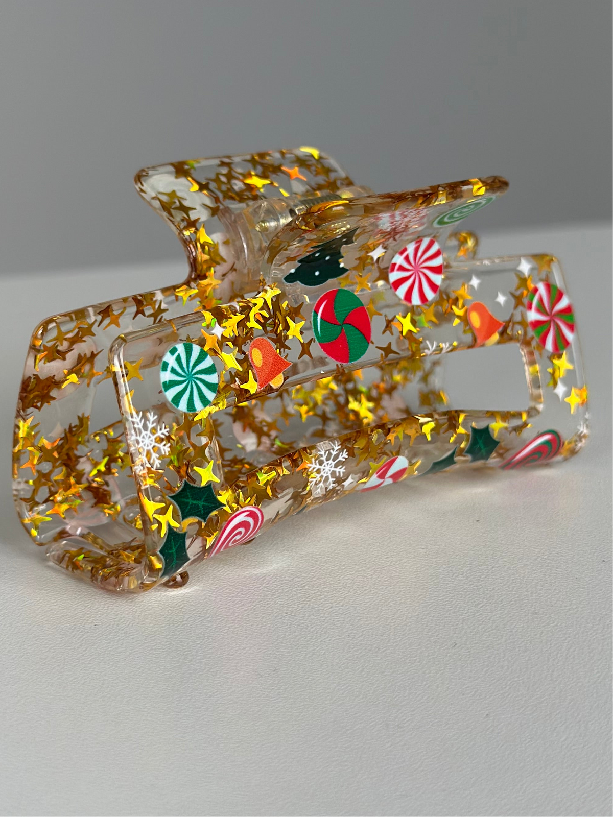 Auksinis Kalėdinis kapkap 8,5cm