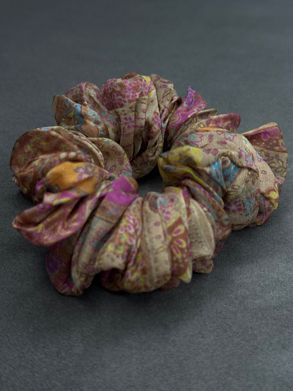 Natūralaus 100% natūralaus Itališko šilko organzos gumelė MARMUR