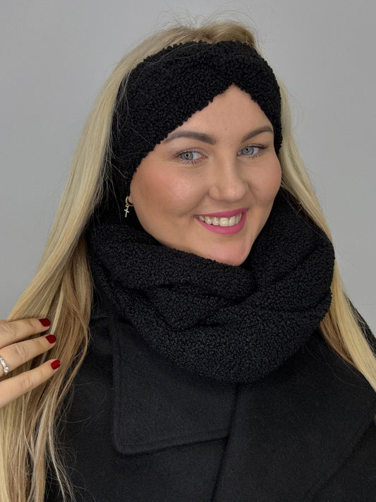 Juoda Teddy 🧸galvajuostė