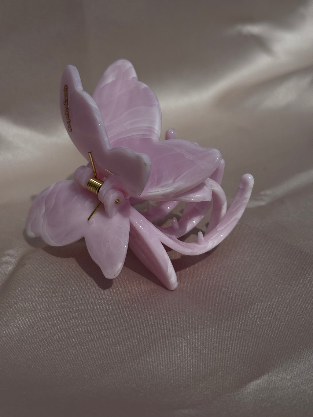 Baby pink drugelis kapkap