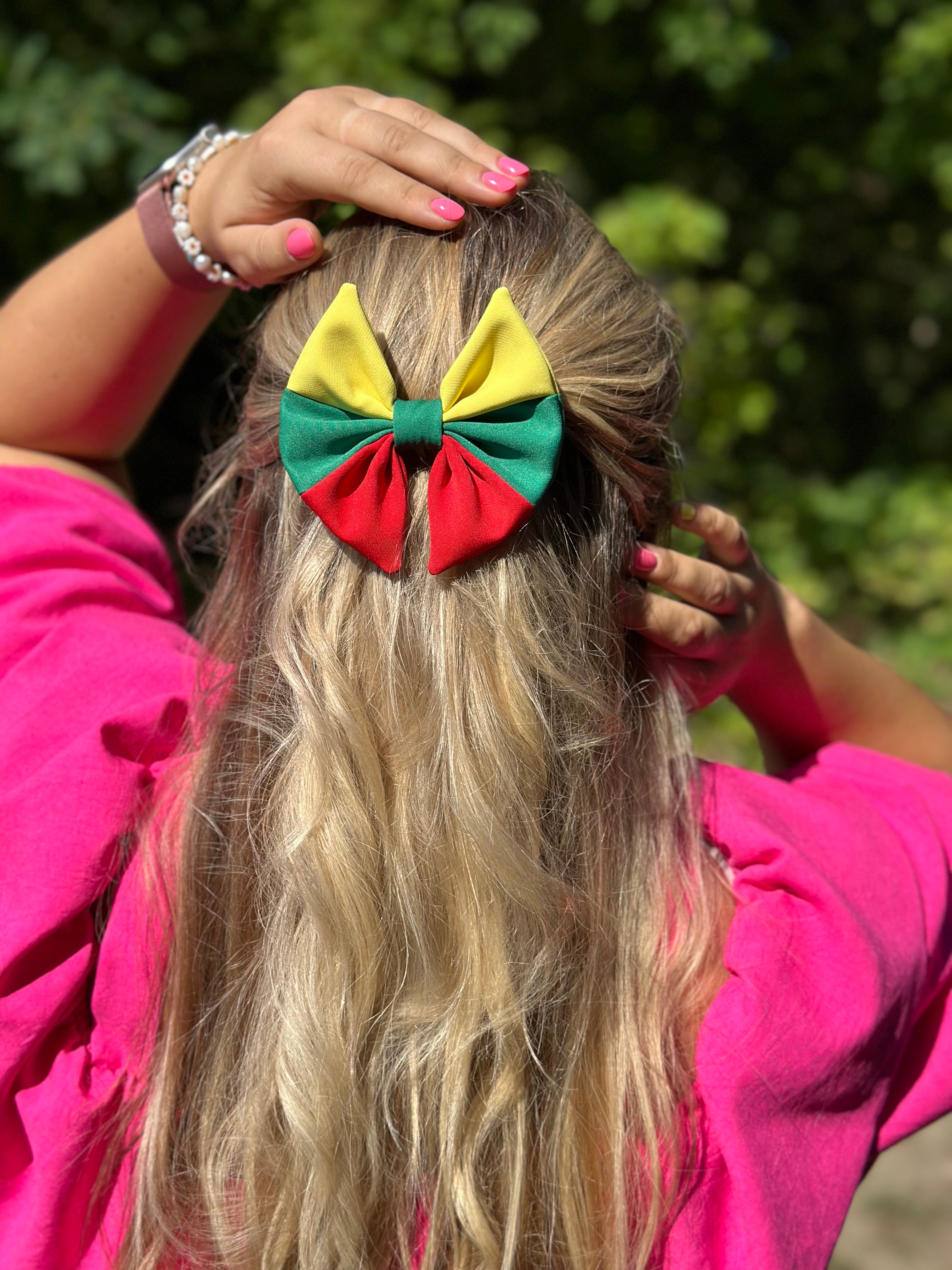 Lietuvos vėliavos spalvų kaspinas 💛💚❤️