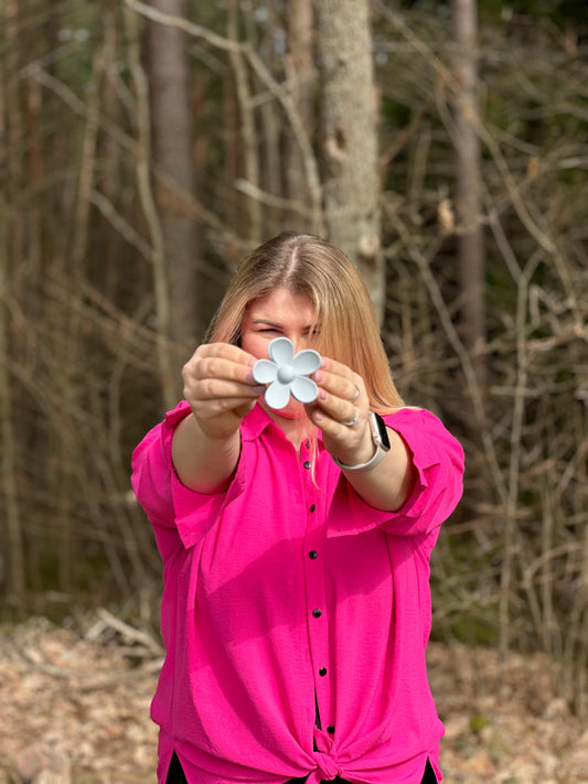 Šviesi pilka KapKap gerbera