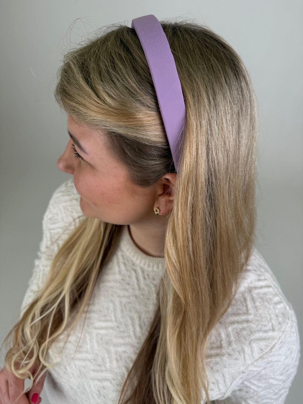 Alyvinės spalvos lankelis 💜