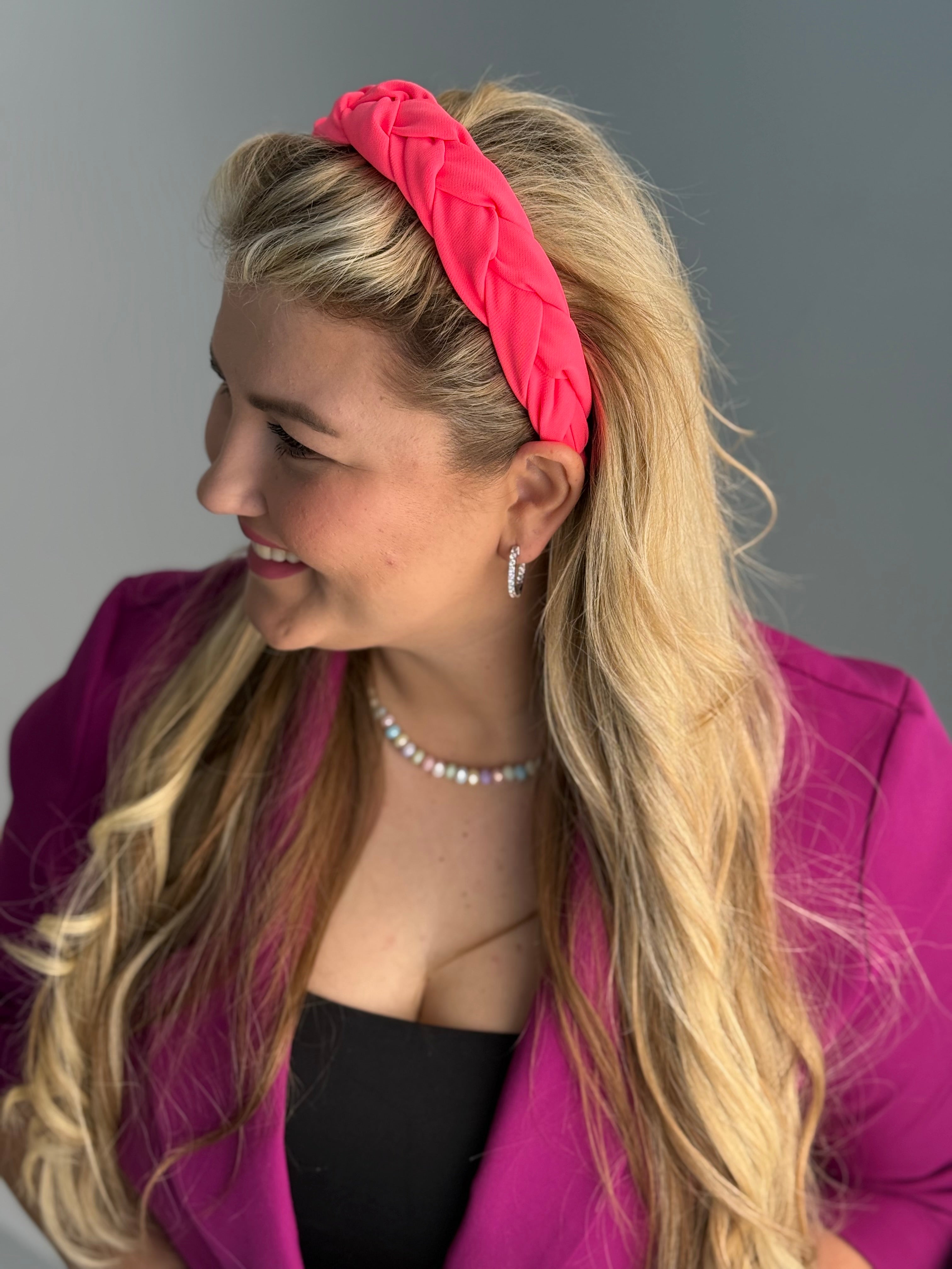 NEON PINK MOOD pintas lankelis