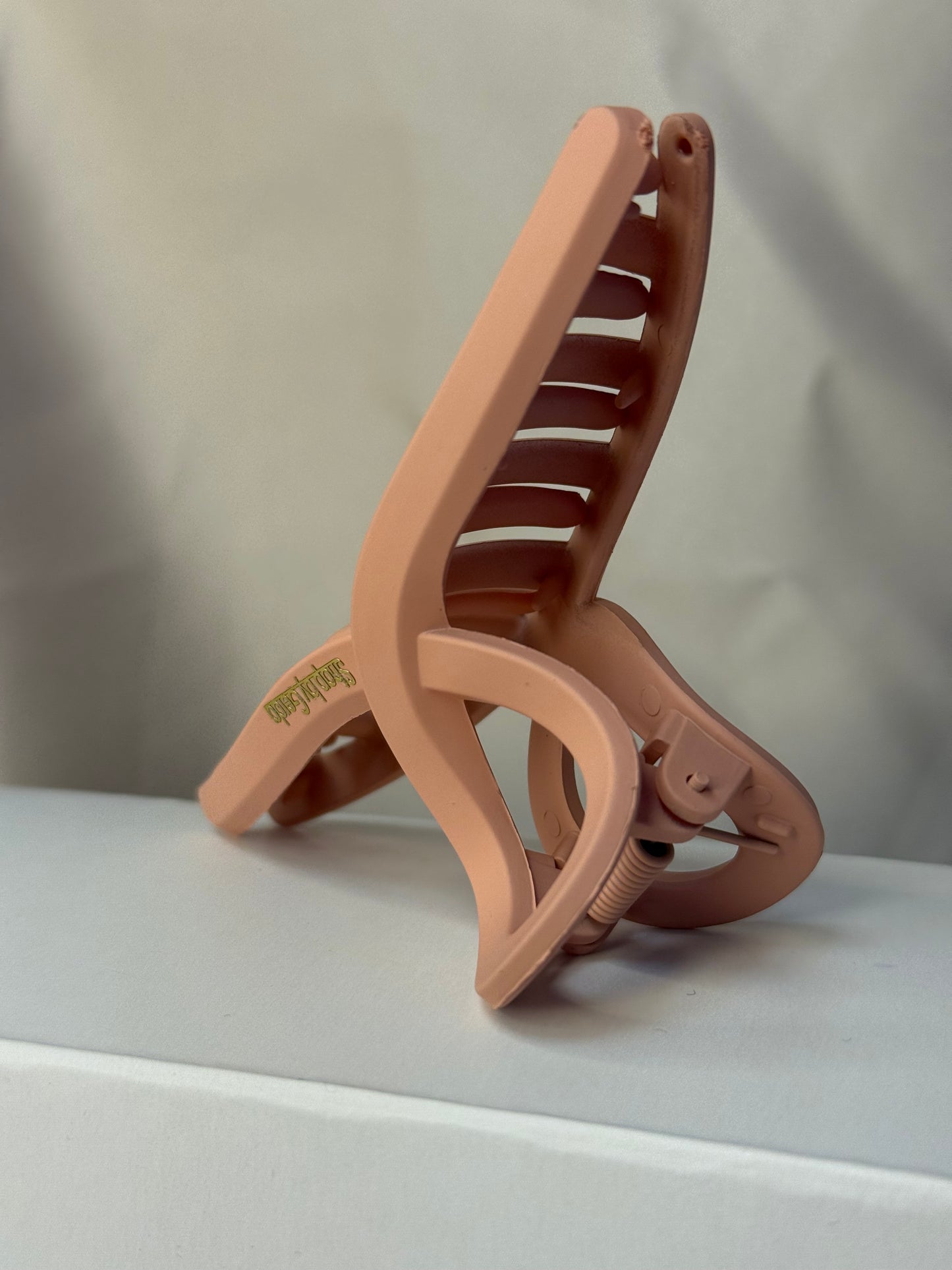 Dusty peach kilpa 10cm