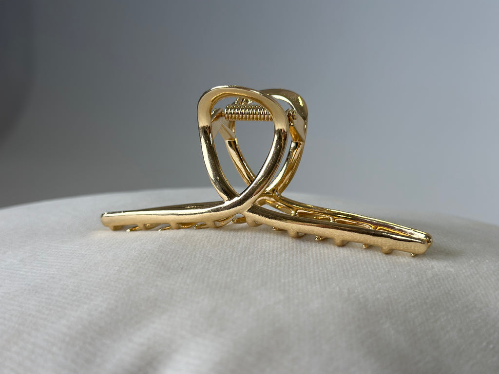 Auksinė metalinė kilpa KapKap 11cm