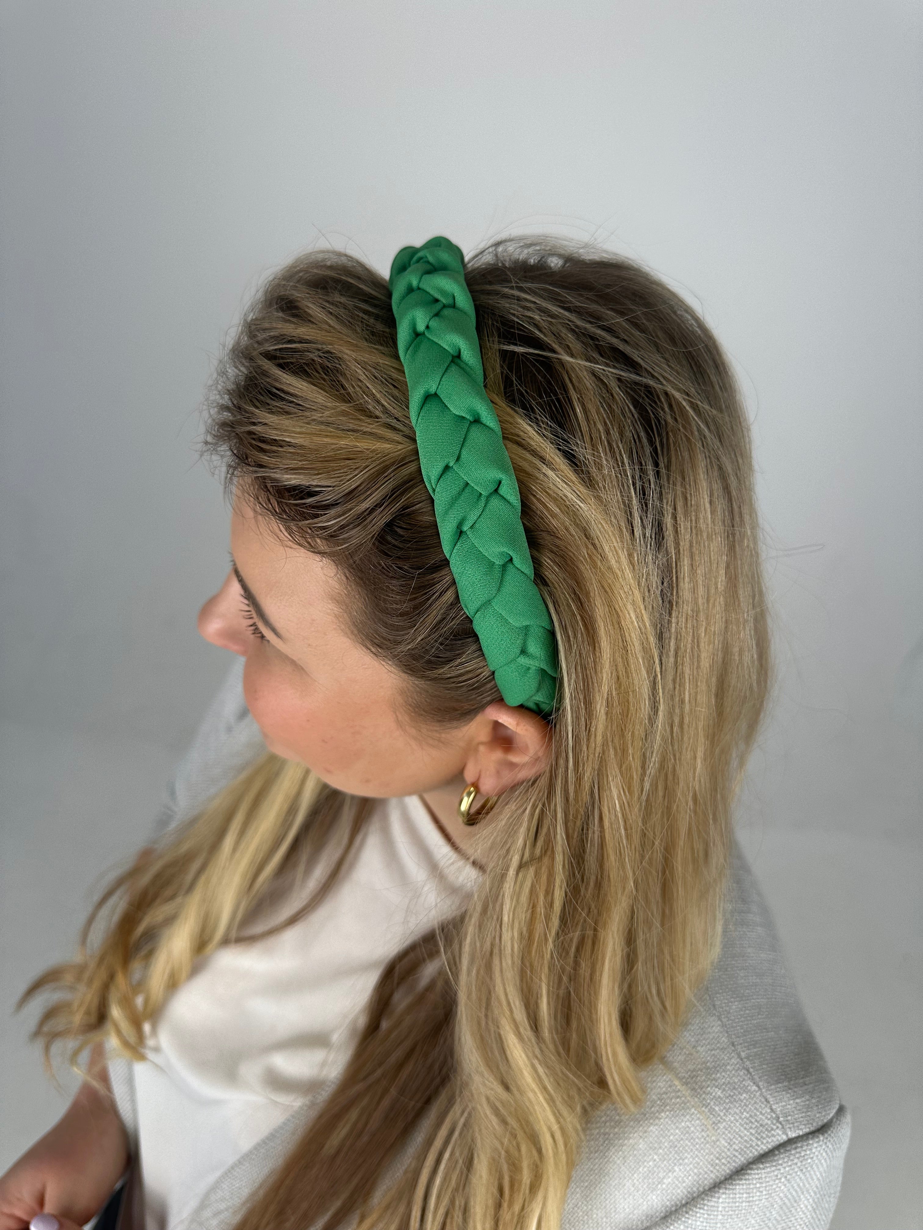 Žalias matinis lankelis💚