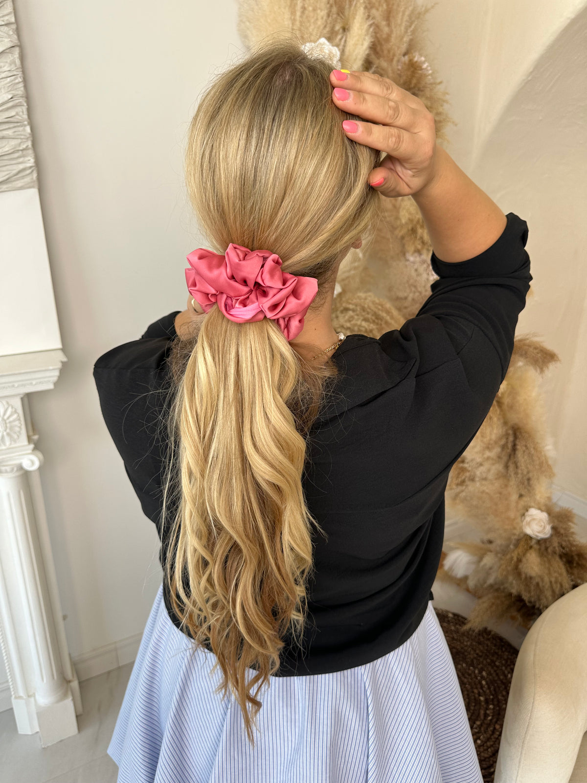 Koralinė gumelė su kišenėle! 🌺