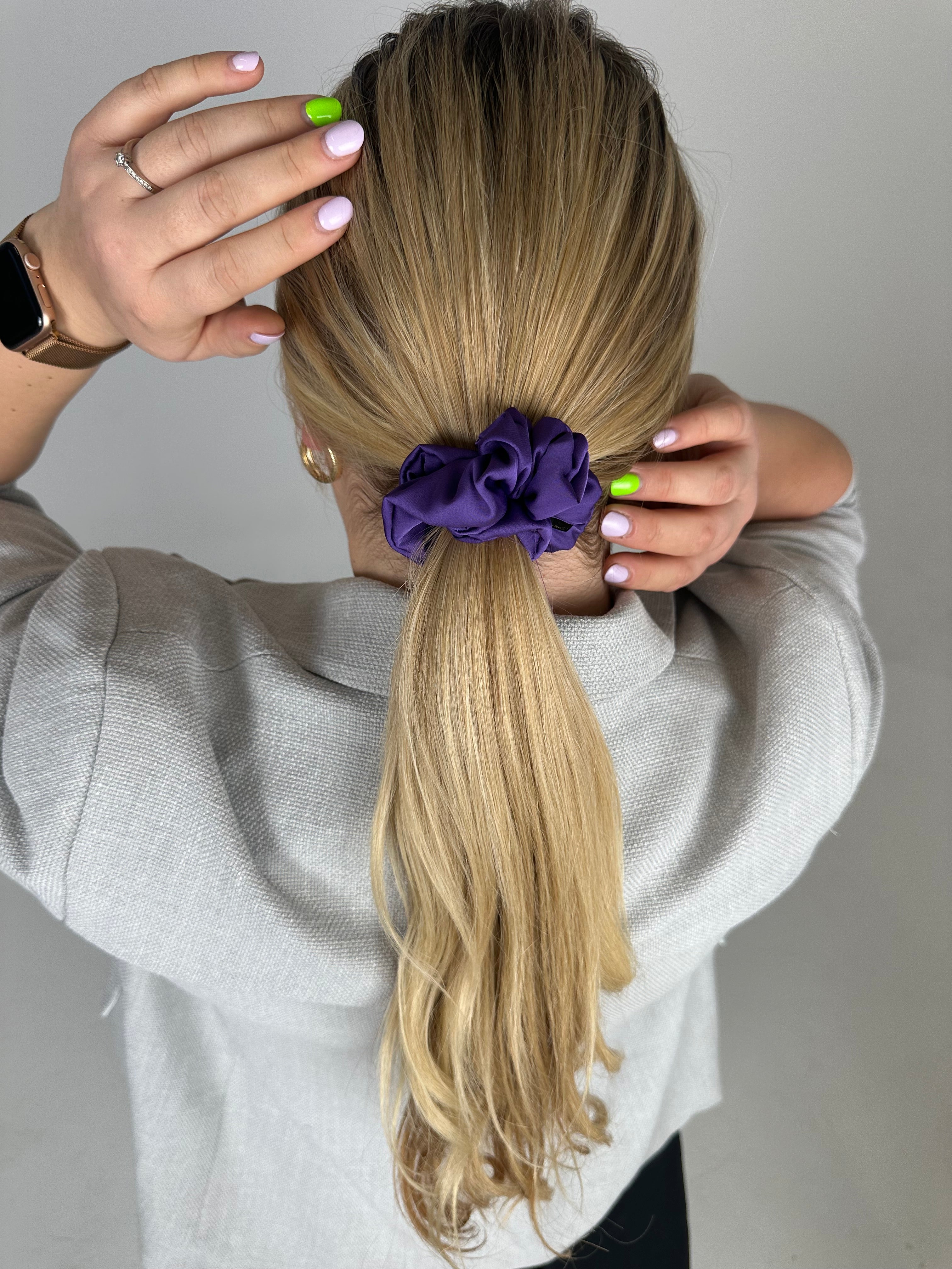 Armani šilko gumelė | PURPLE