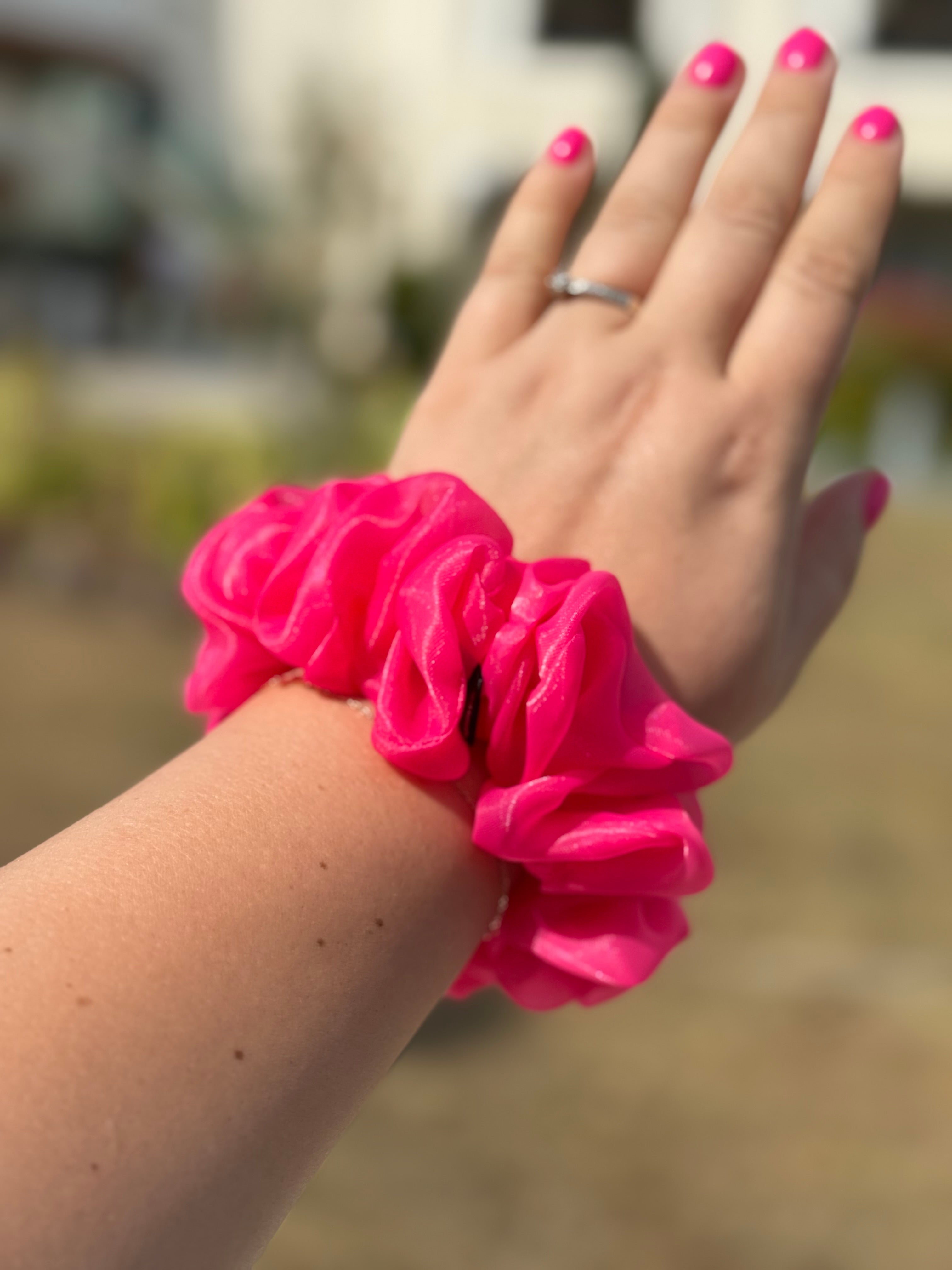 Ciklameno organzos gumelė