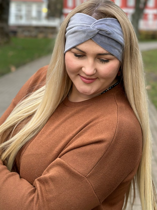 Pilka veliuro galvajuostė