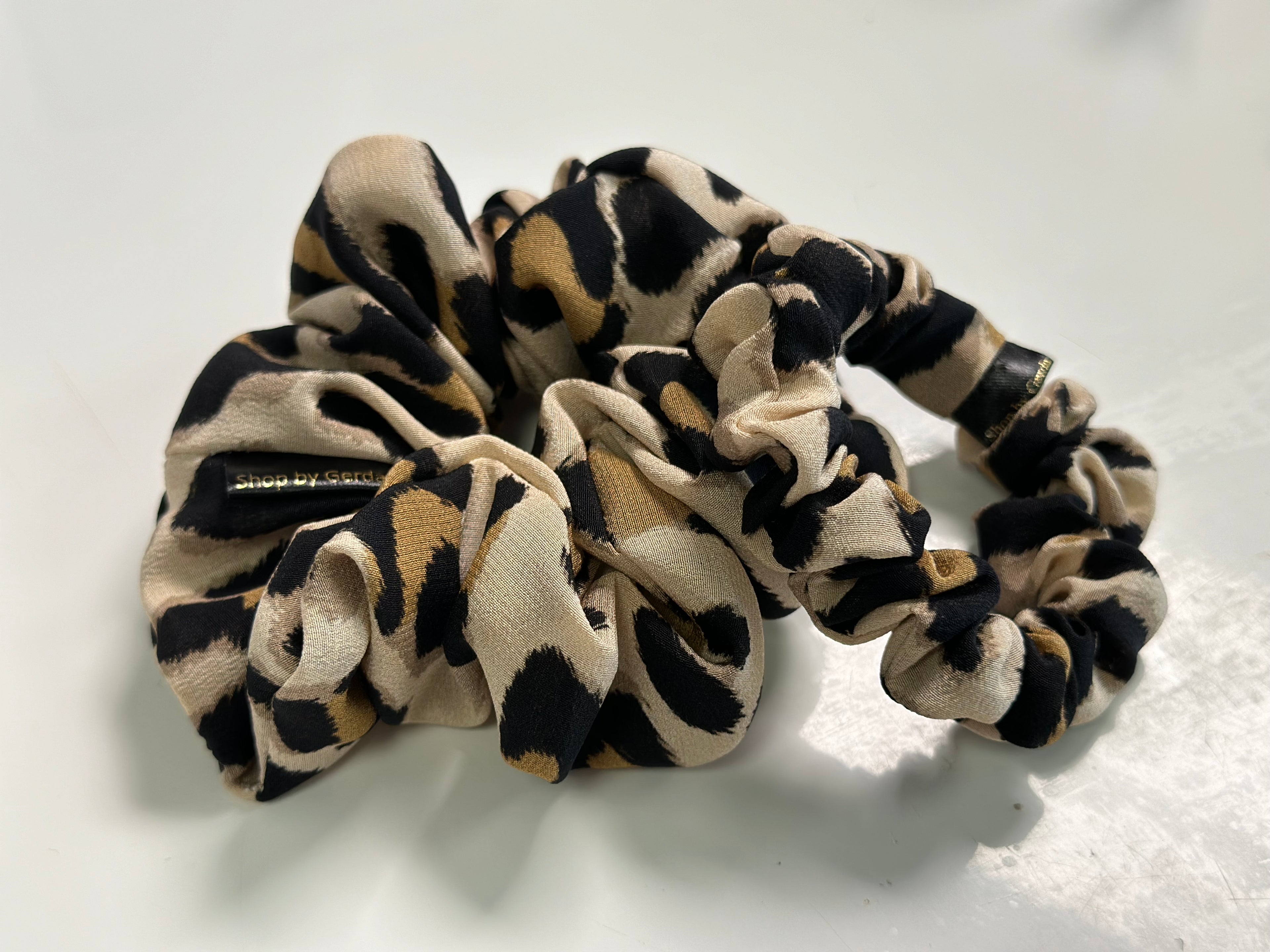 Leopardo rašto krepinio šilko gumelė 🐆