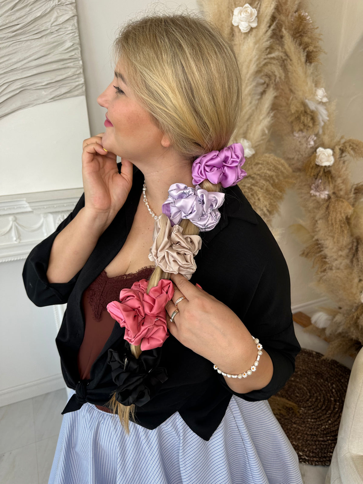 Purpurinė gumelė su kišenėle! 💜