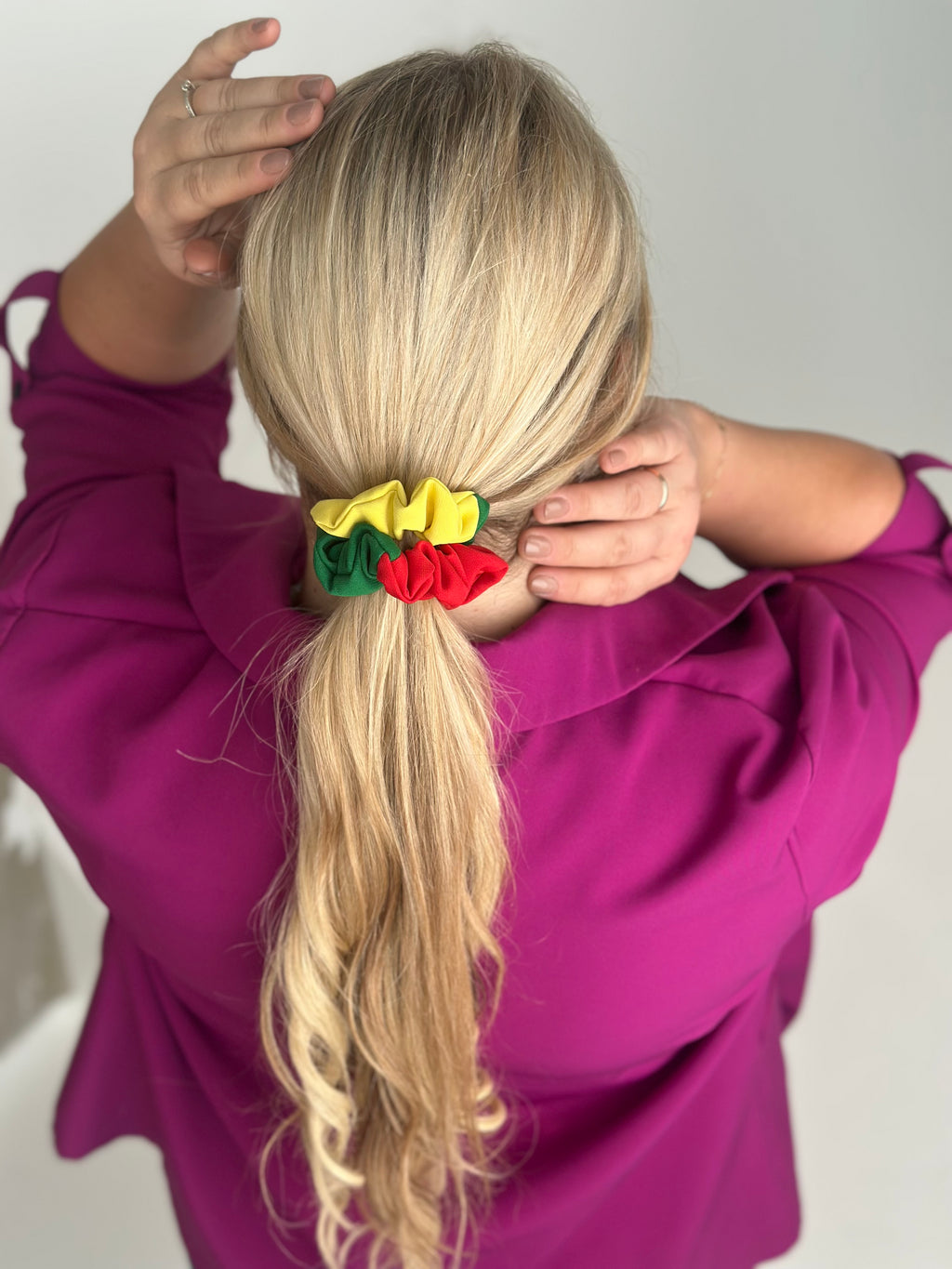 Lietuvos vėliavos spalvų gumelė 💛💚❤️