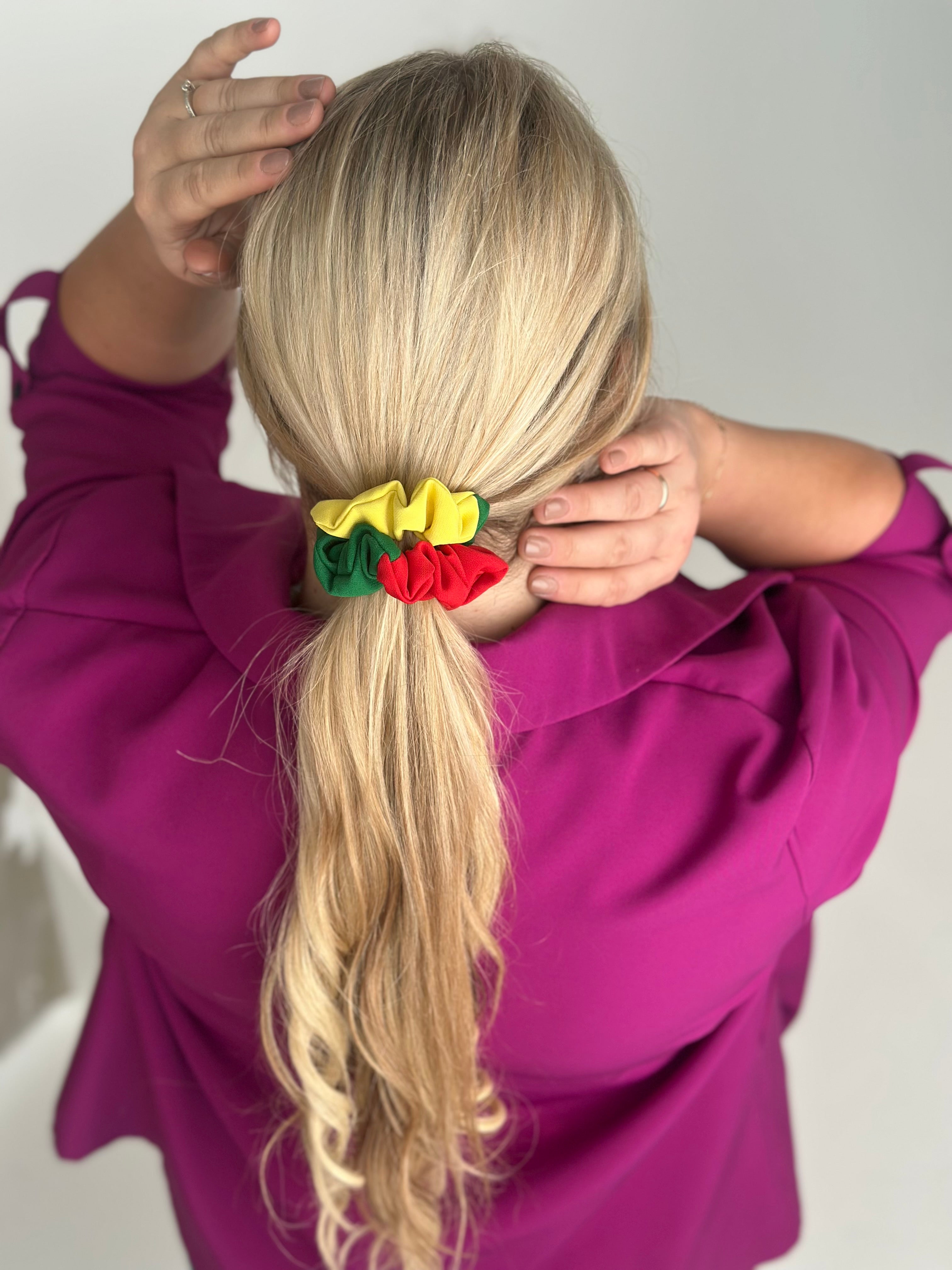 Lietuvos vėliavos spalvų gumelė 💛💚❤️