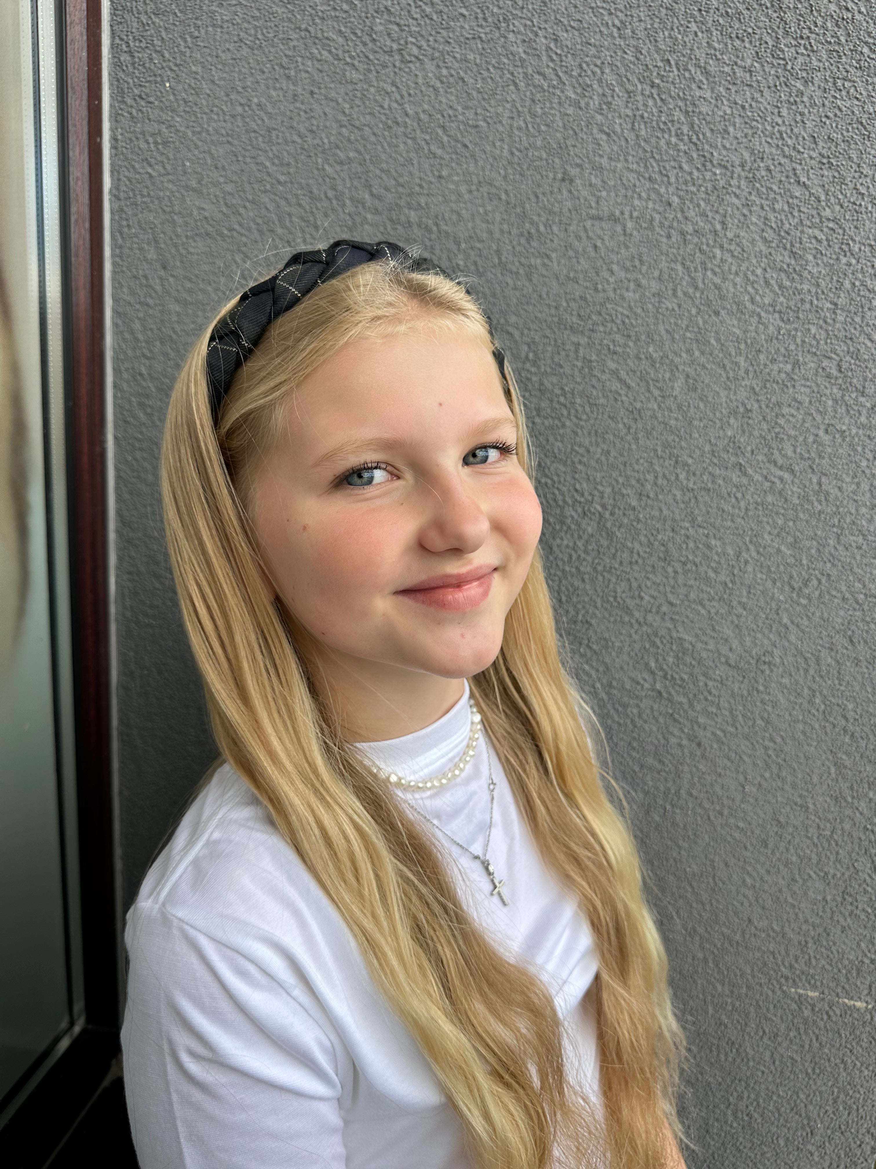 Tamsiai žalias languotas lankelis 💚