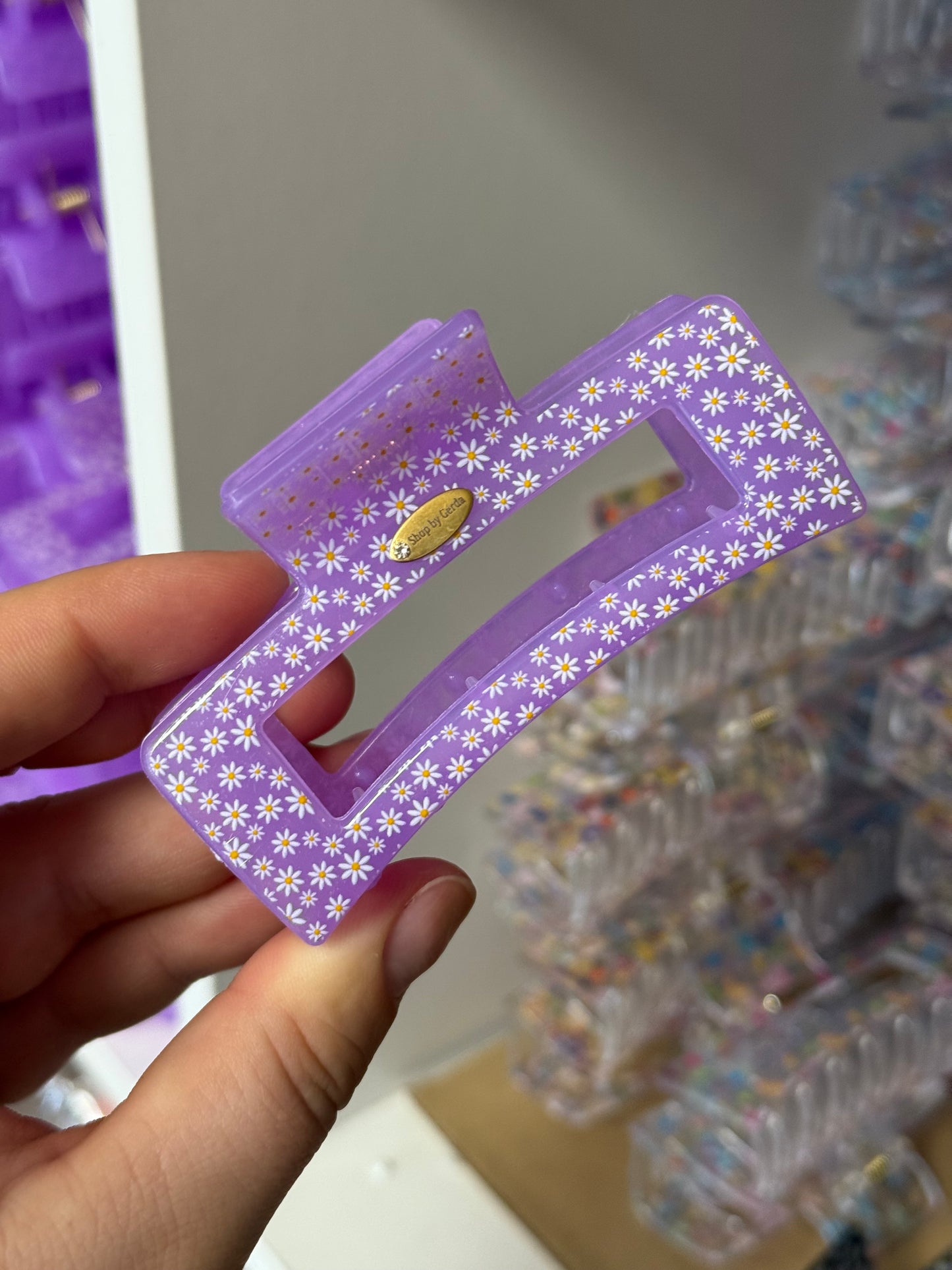 Alyvinis kapkap su ramunėlėmis 8,5cm