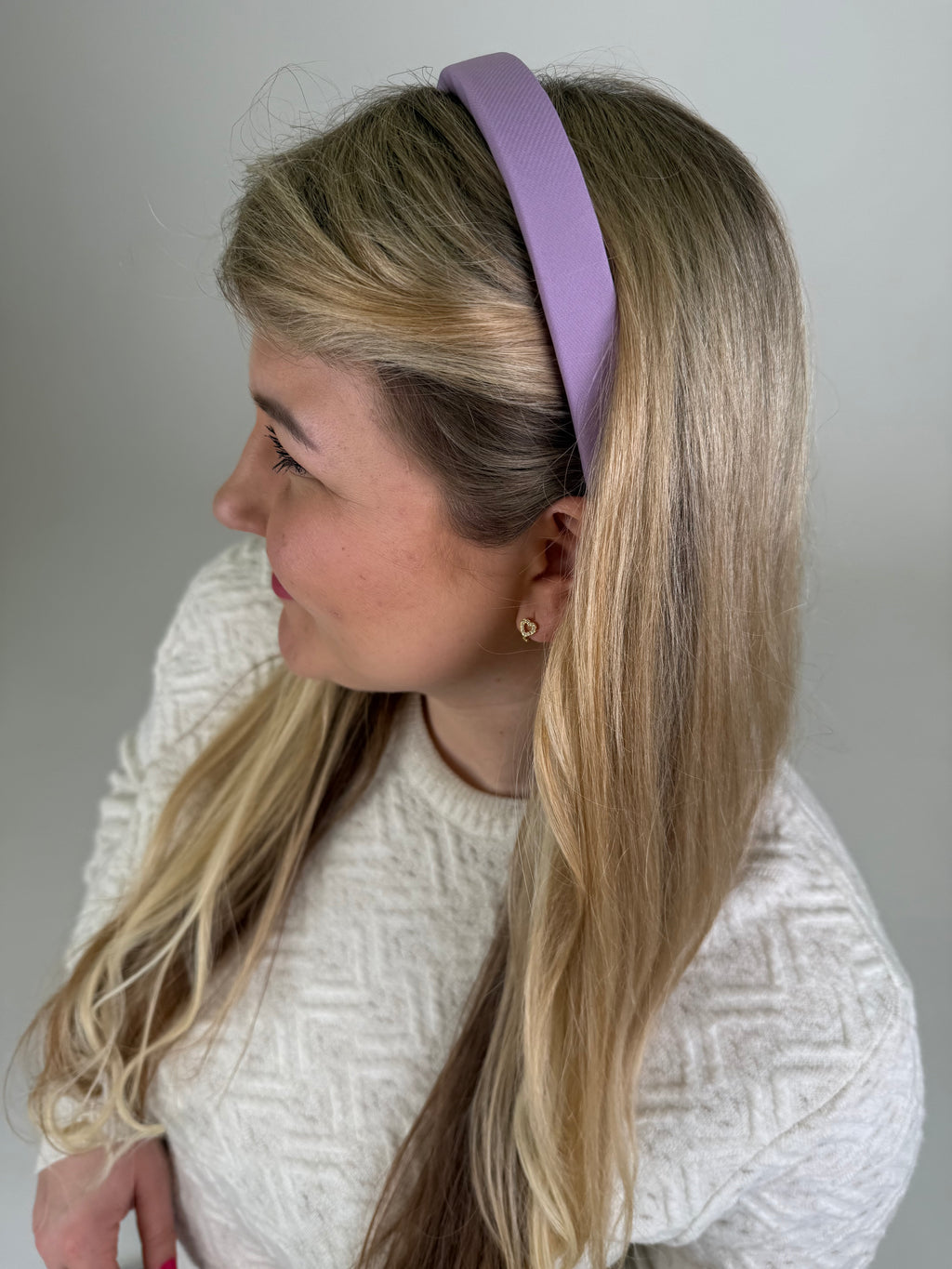 Alyvinės spalvos lankelis 💜