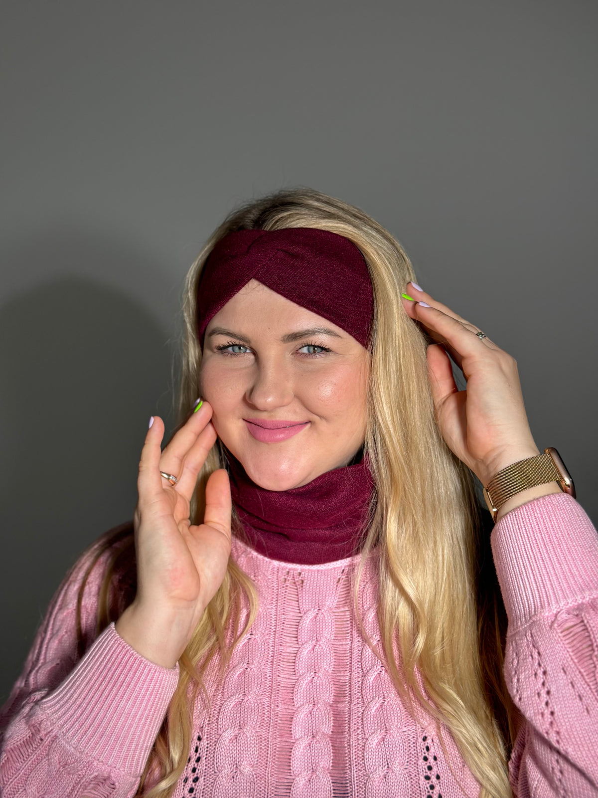 Merino vilnos bordo mova