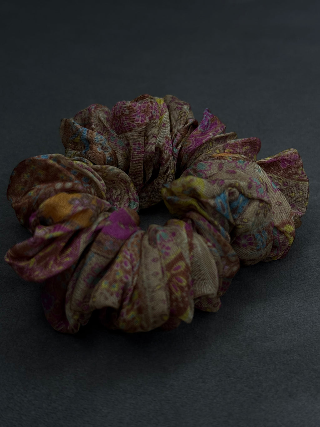 Natūralaus 100% natūralaus Itališko šilko organzos gumelė MARMUR