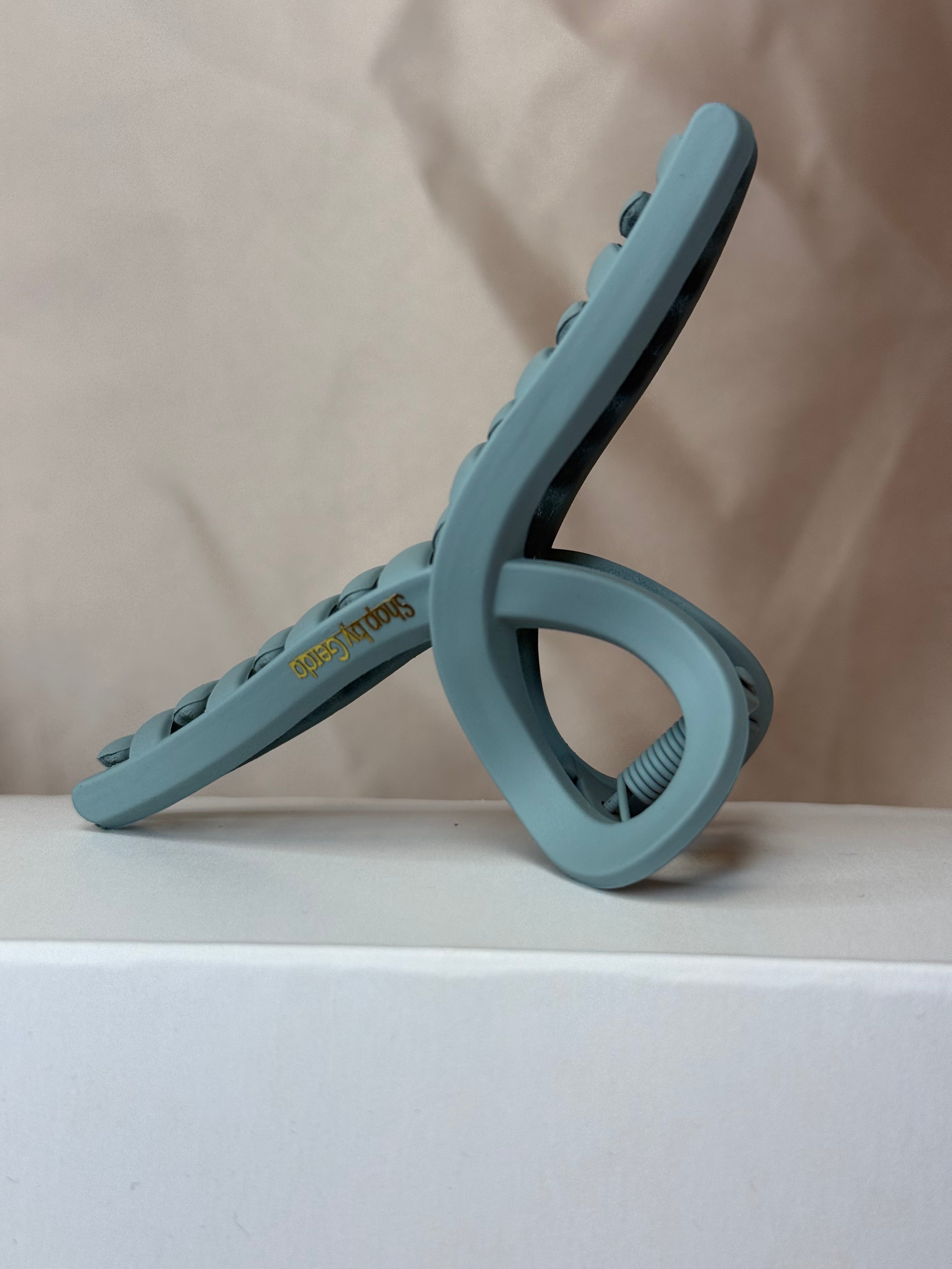 Pilkai mėlyna kilpa 10cm