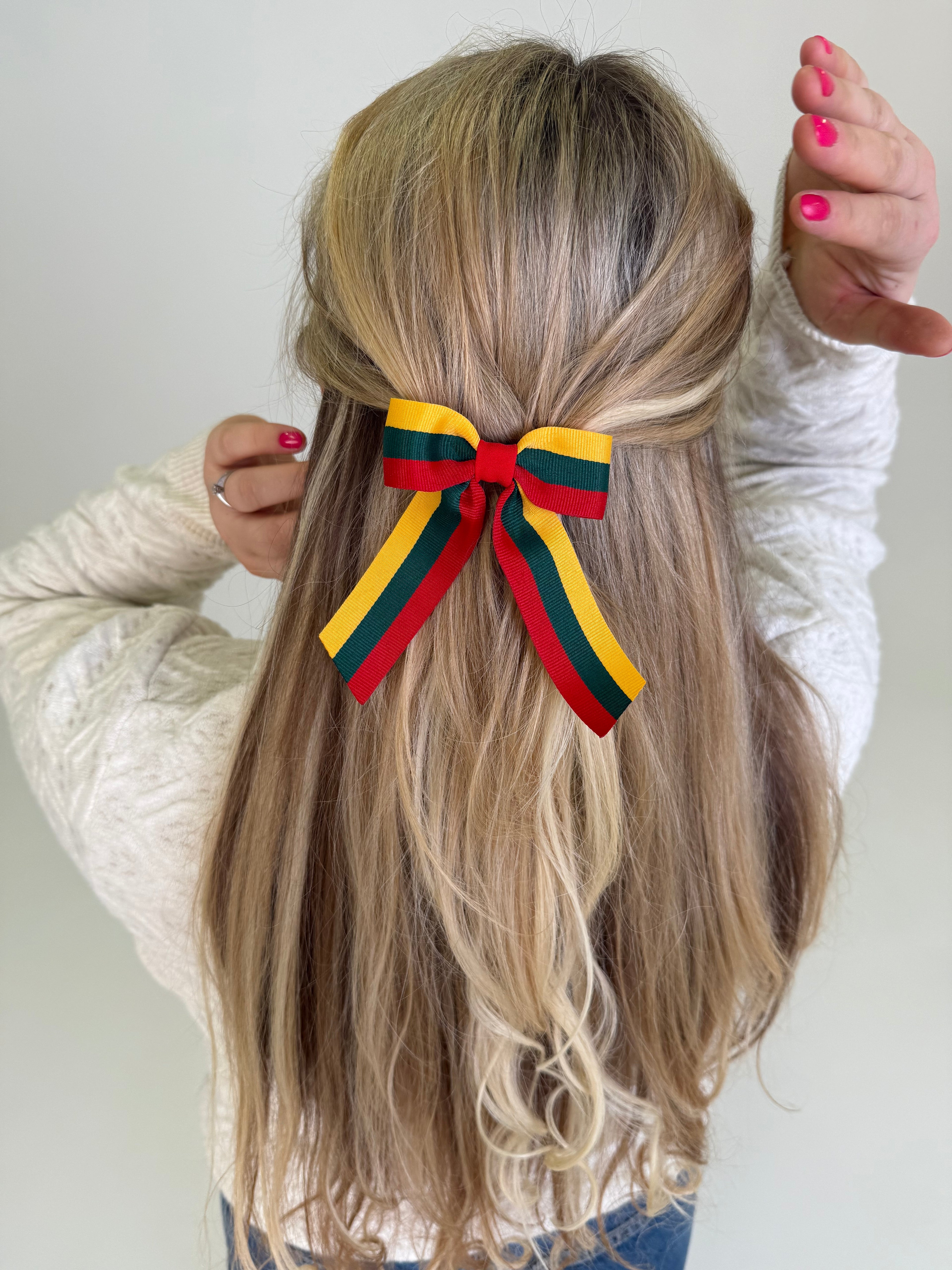 Lietuvos vėliavos spalvų kaspinukas 🇱🇹