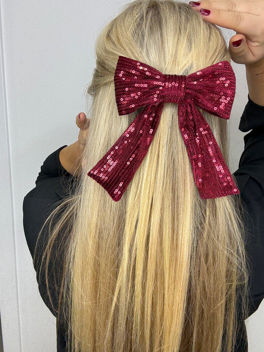 Bordo žėrintis kaspinas! ♥️