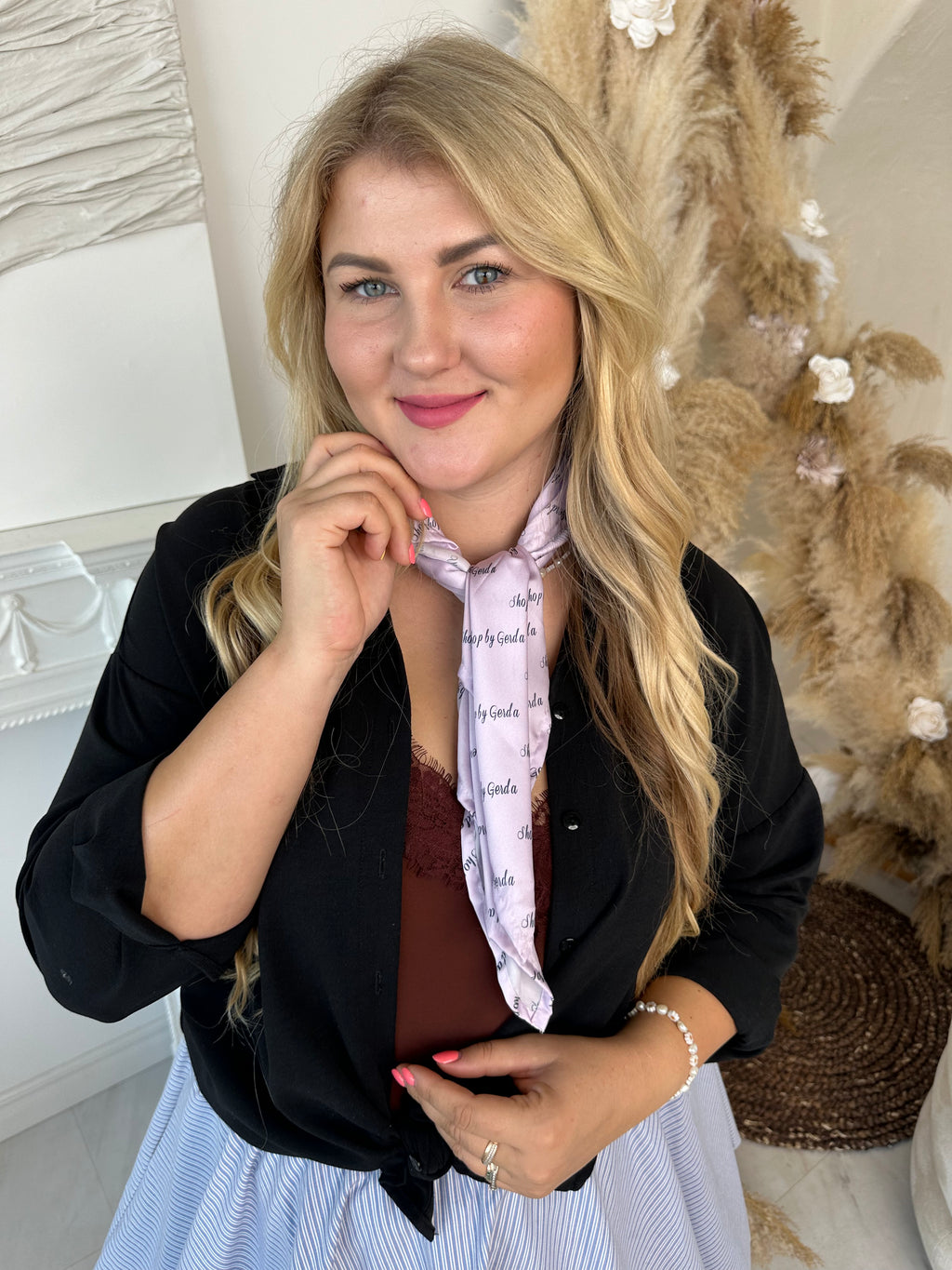 Alyvinė skarelė | SBG dizainas