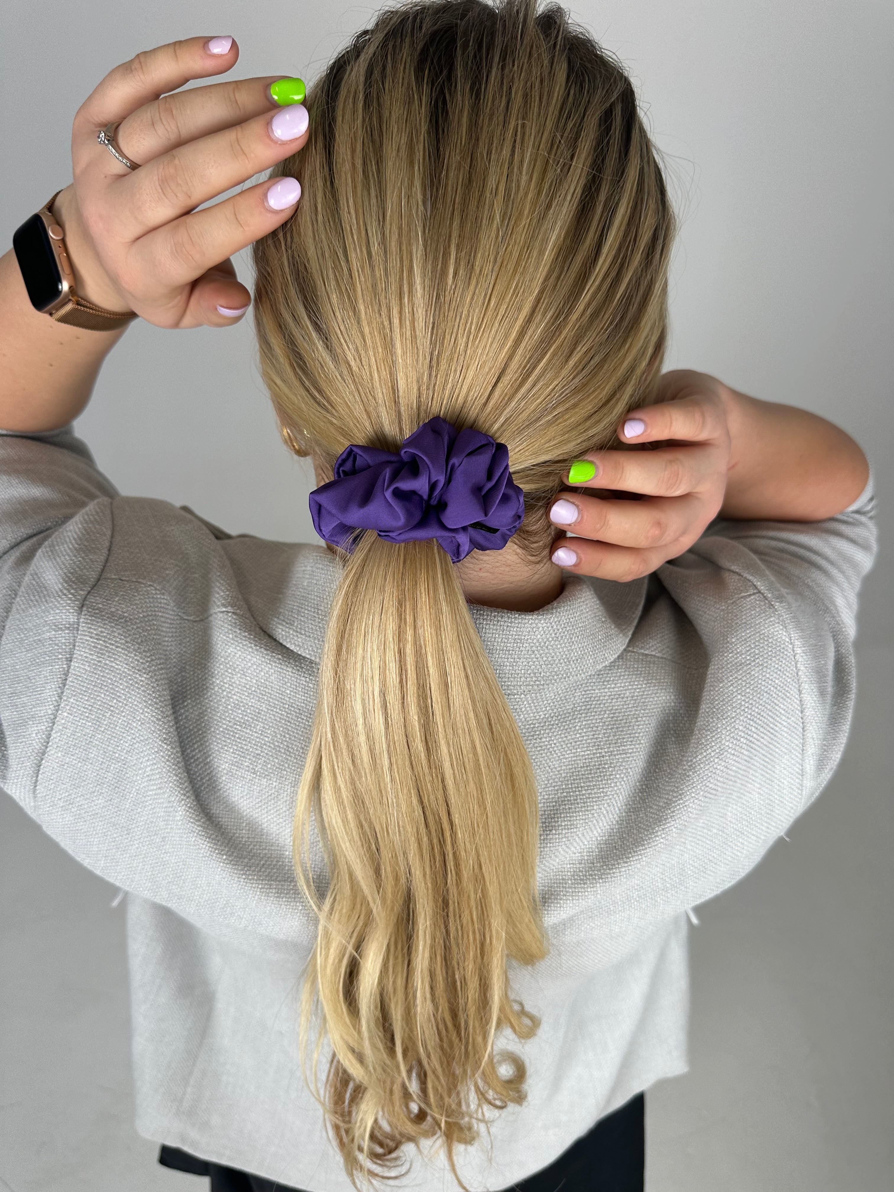 Armani šilko gumelė | PURPLE