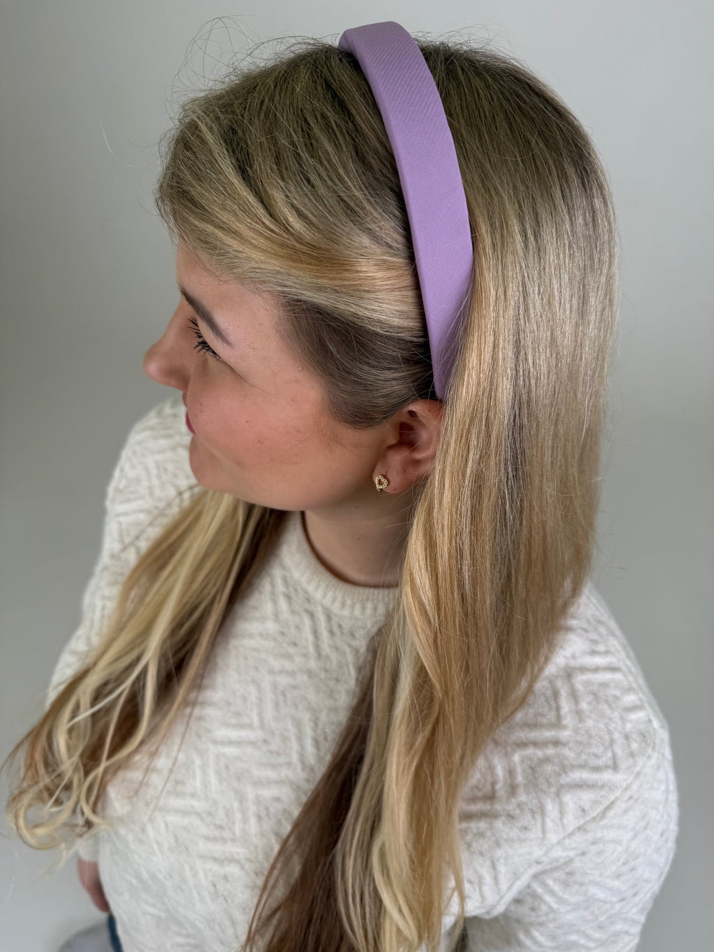 Alyvinės spalvos lankelis 💜