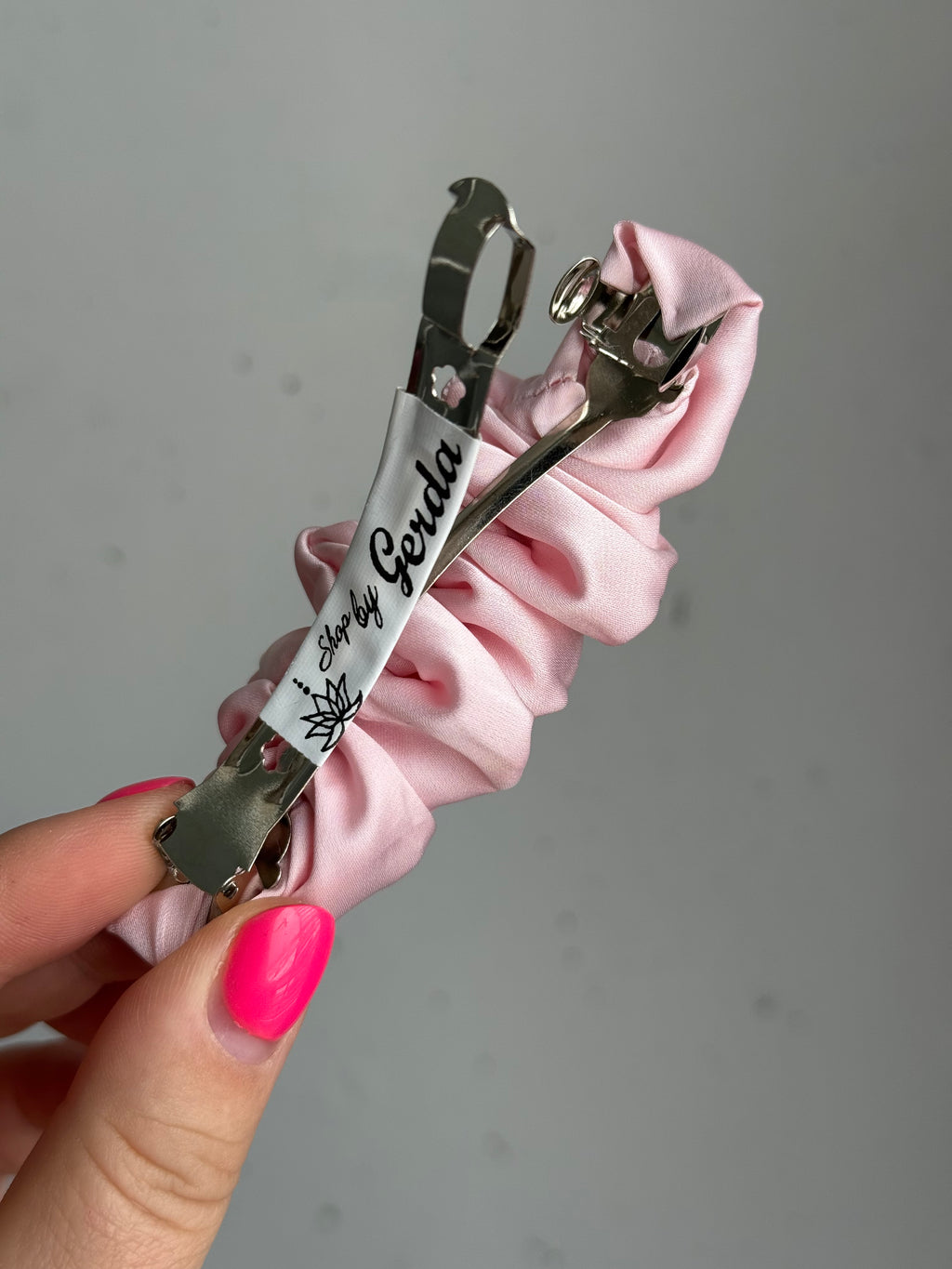 Baby pink segtukas raukinukas