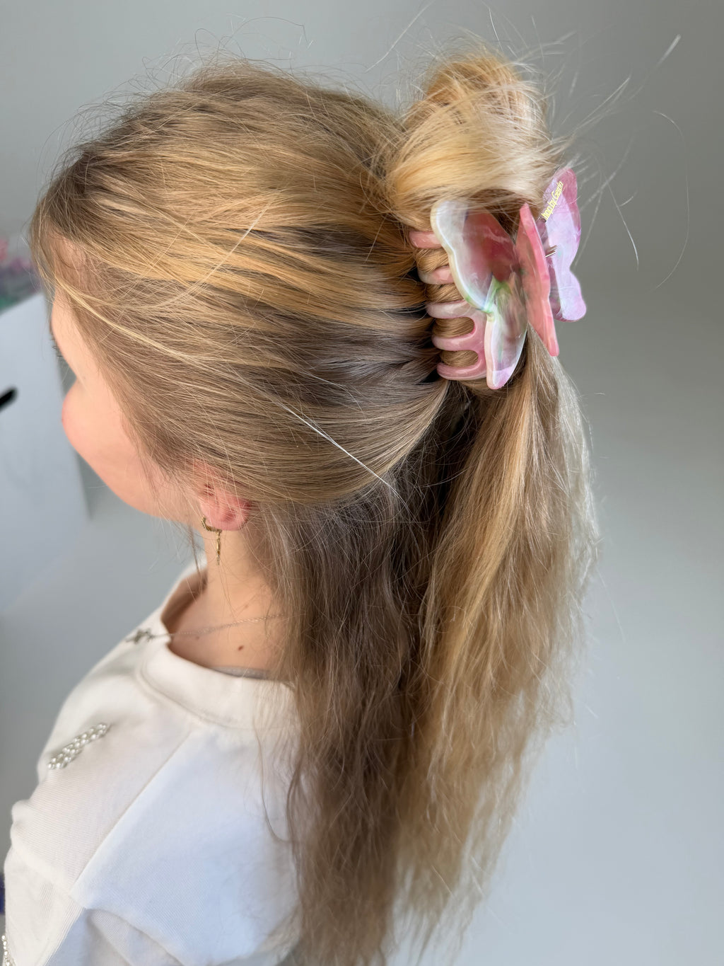 Rožinis drugelis kapkap