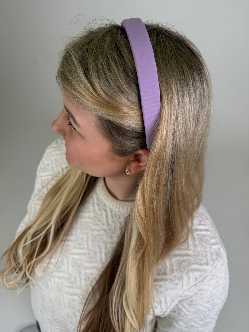 Alyvinės spalvos lankelis 💜