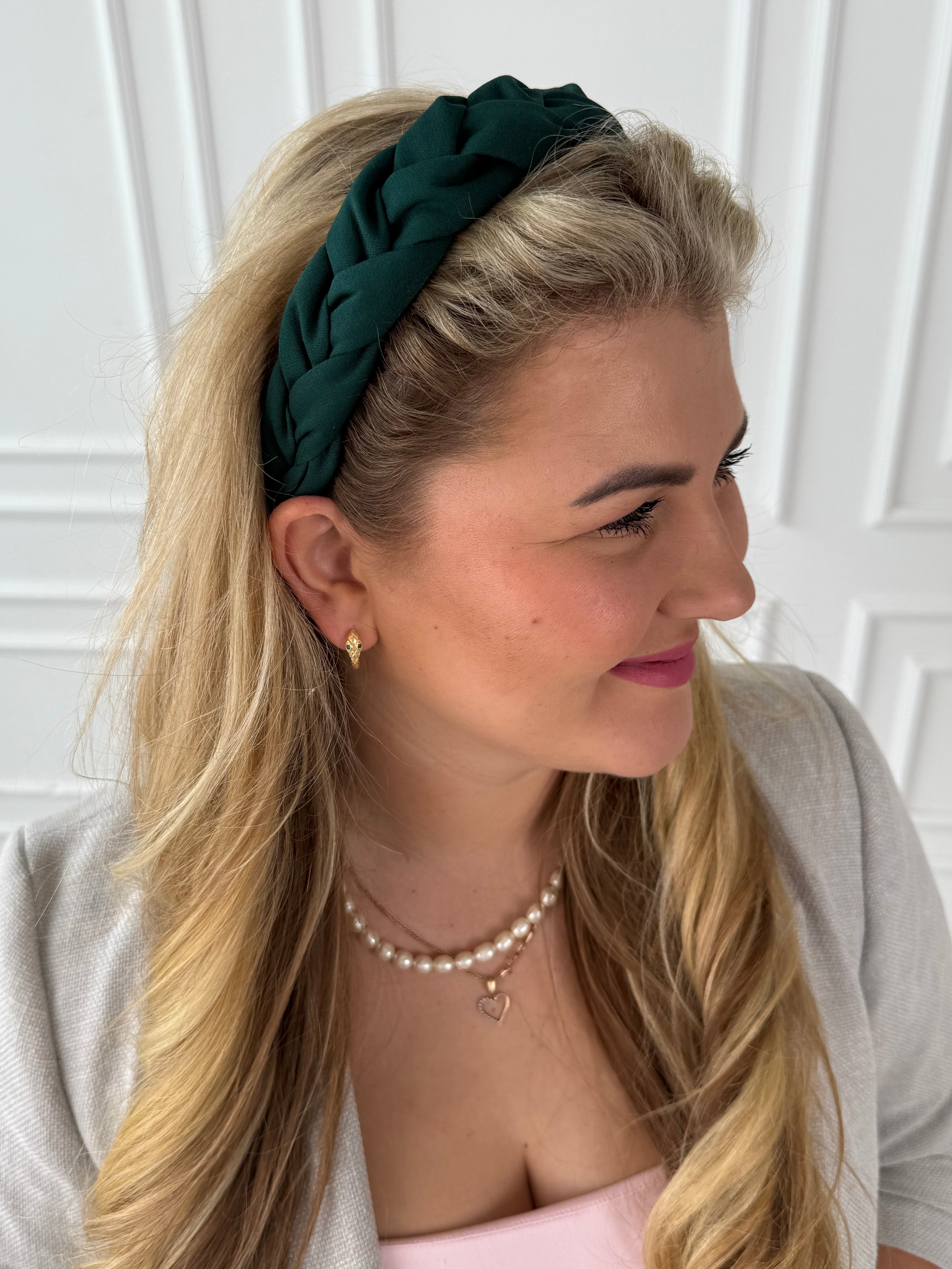 Smaragdinis matinis pintas lankelis