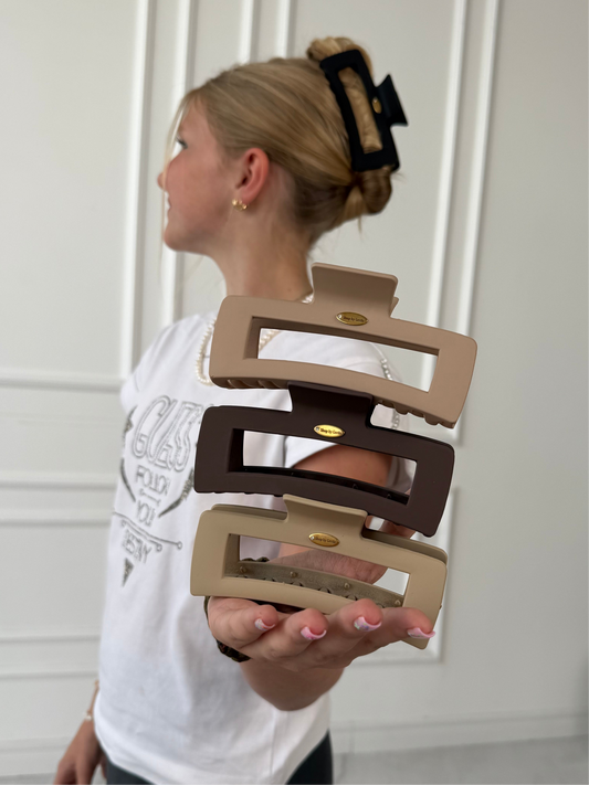 Super MEGA 13 cm kapkap ilgiems ir storiems plaukams