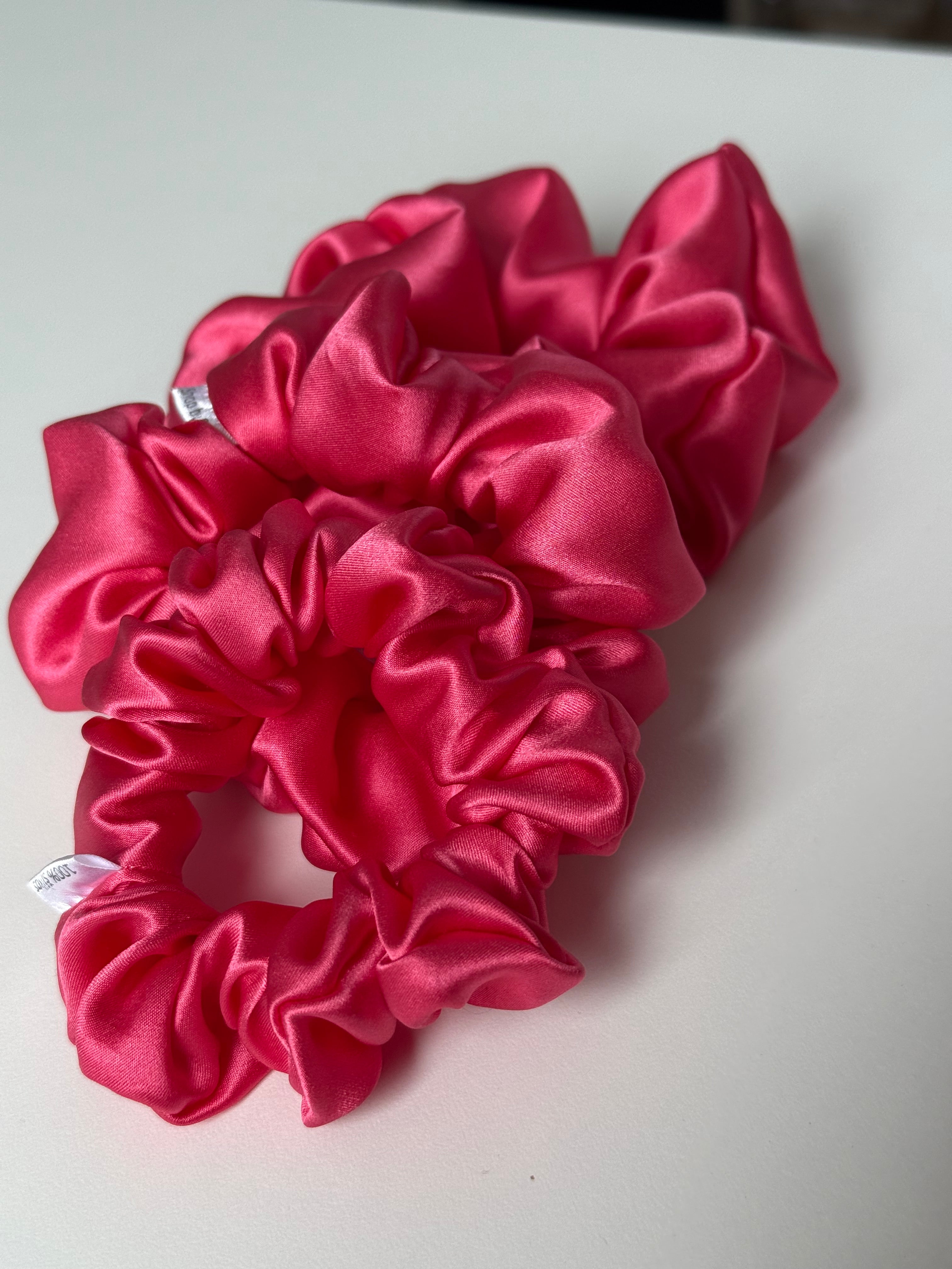 Pink Crush natūralaus Itališko mulberry šilko gumelė